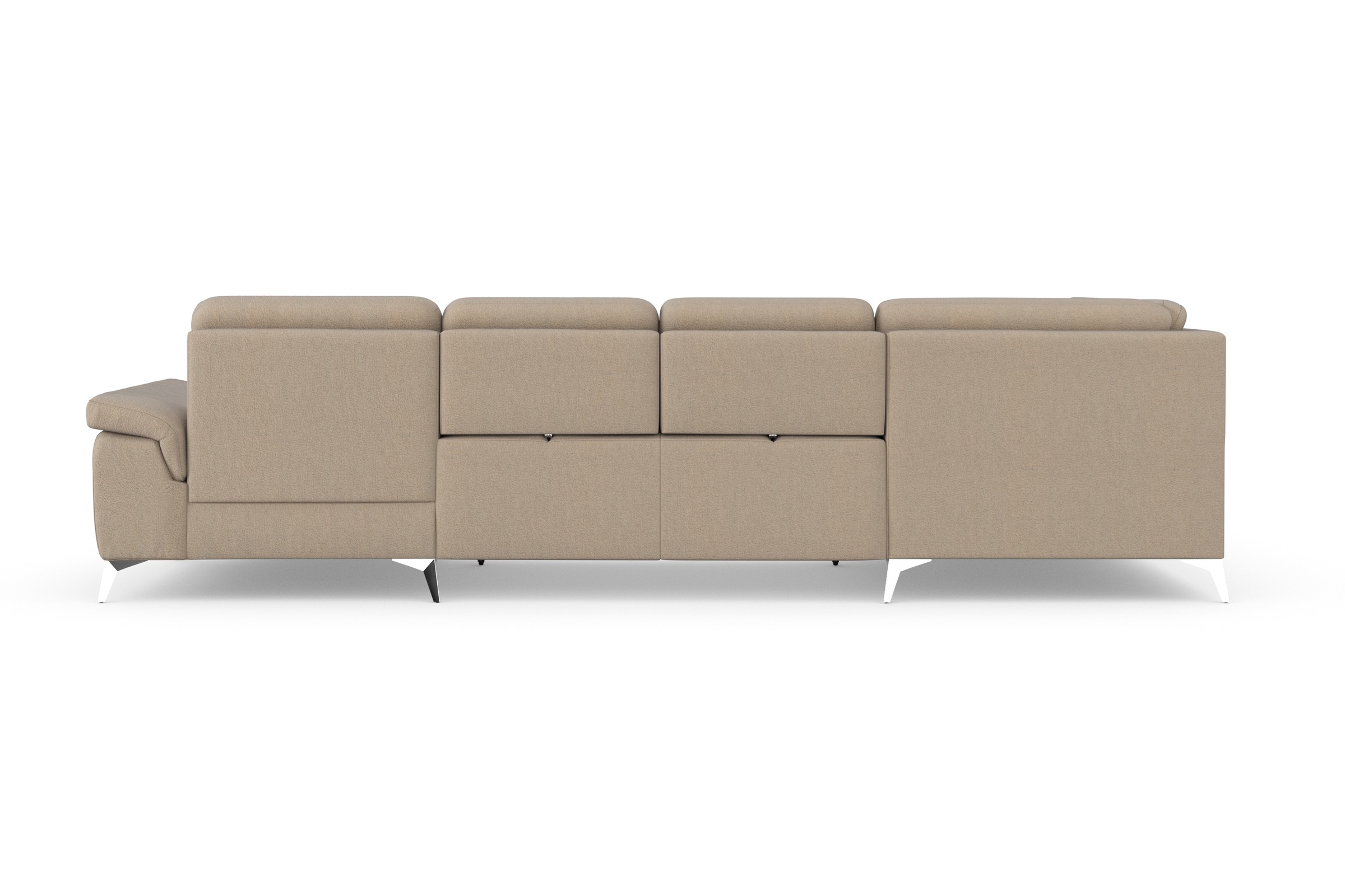 sit&more Wohnlandschaft »Padua U-Form«, inklusive Sitztiefenverstellung, Armteilfunktion und Federkern