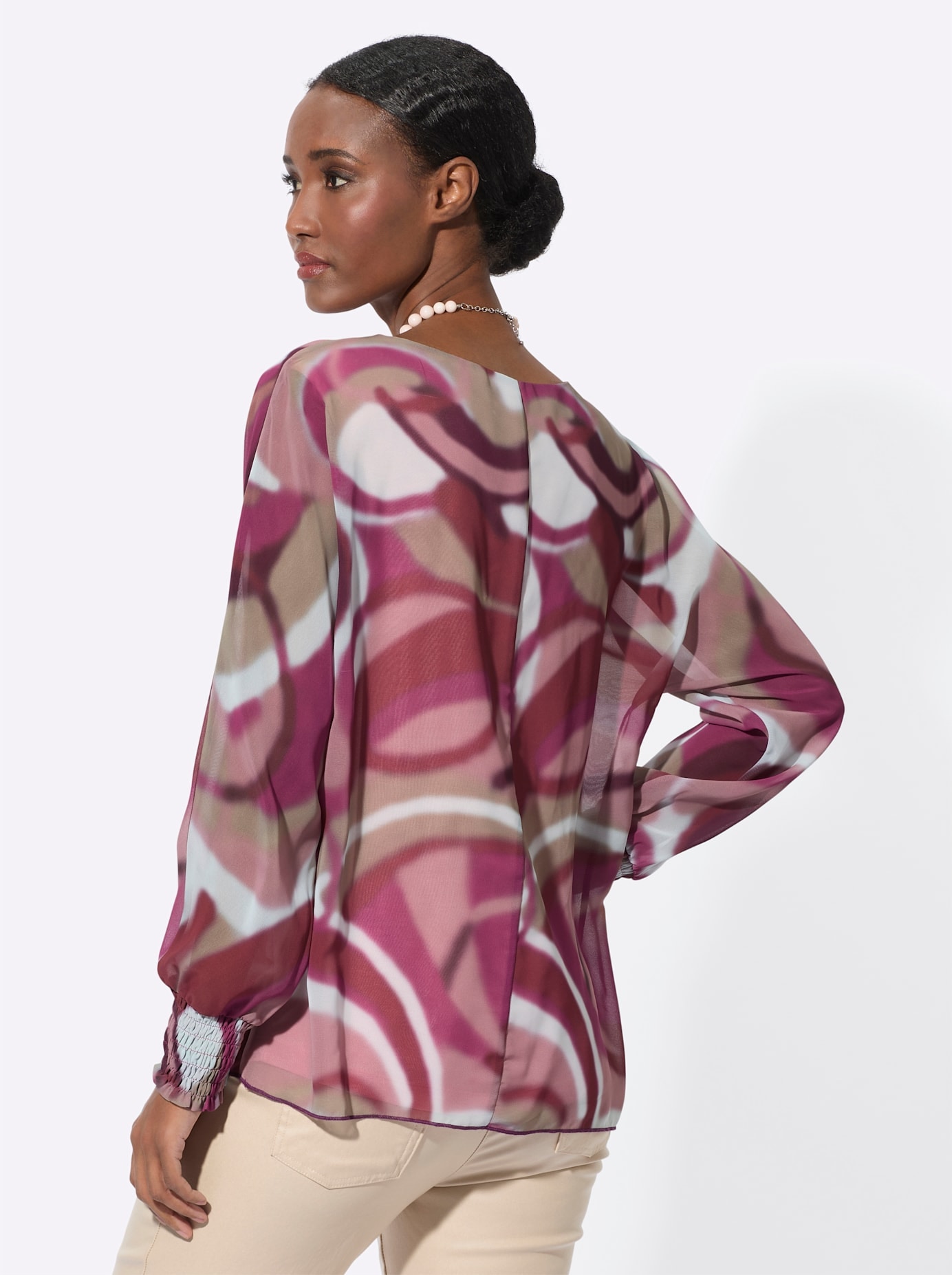 creation L Georgettebluse