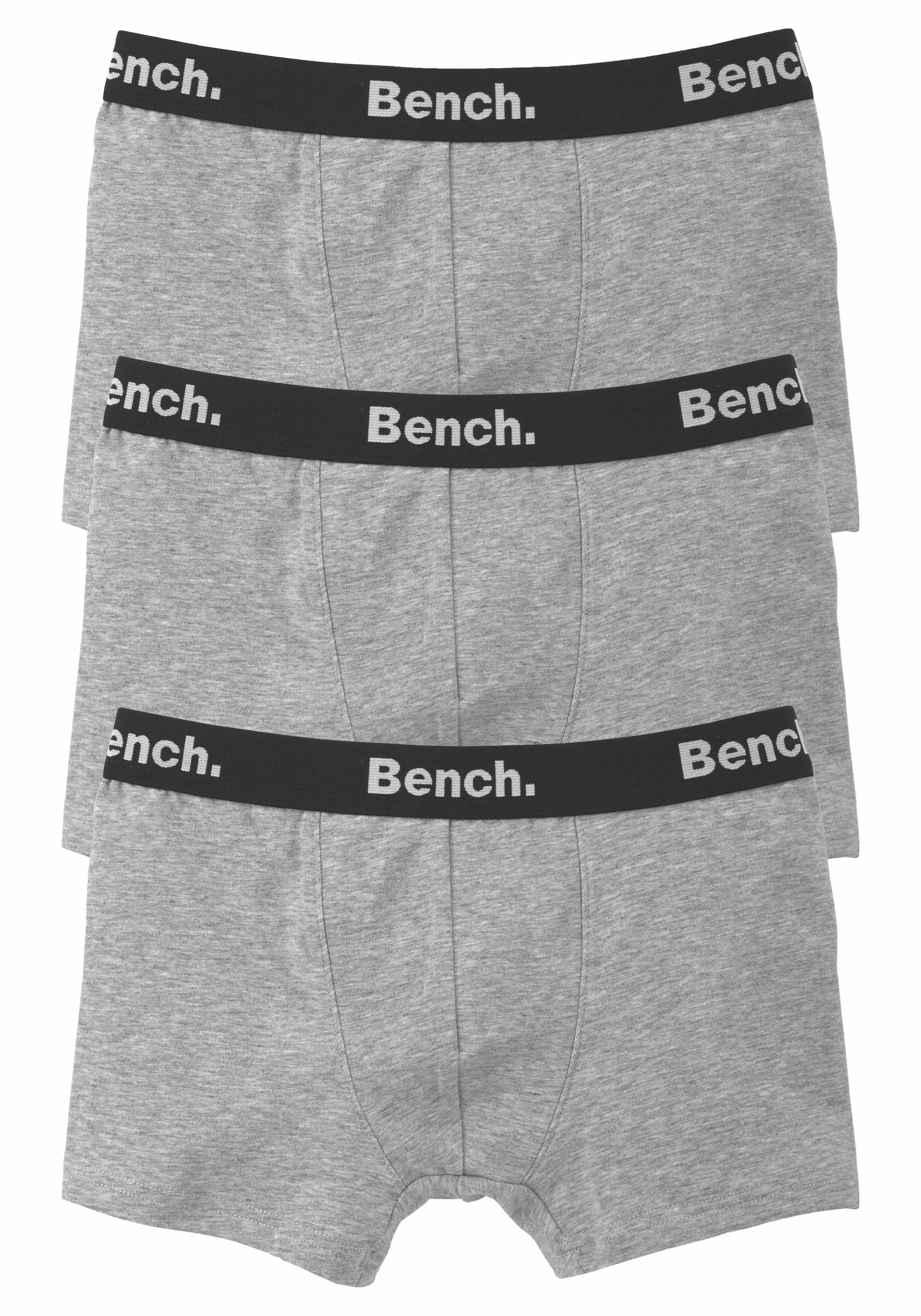 Bench. Boxer »Boxershorts für Jungen«, (Packung, 3 St.), mit Logo-Webbund