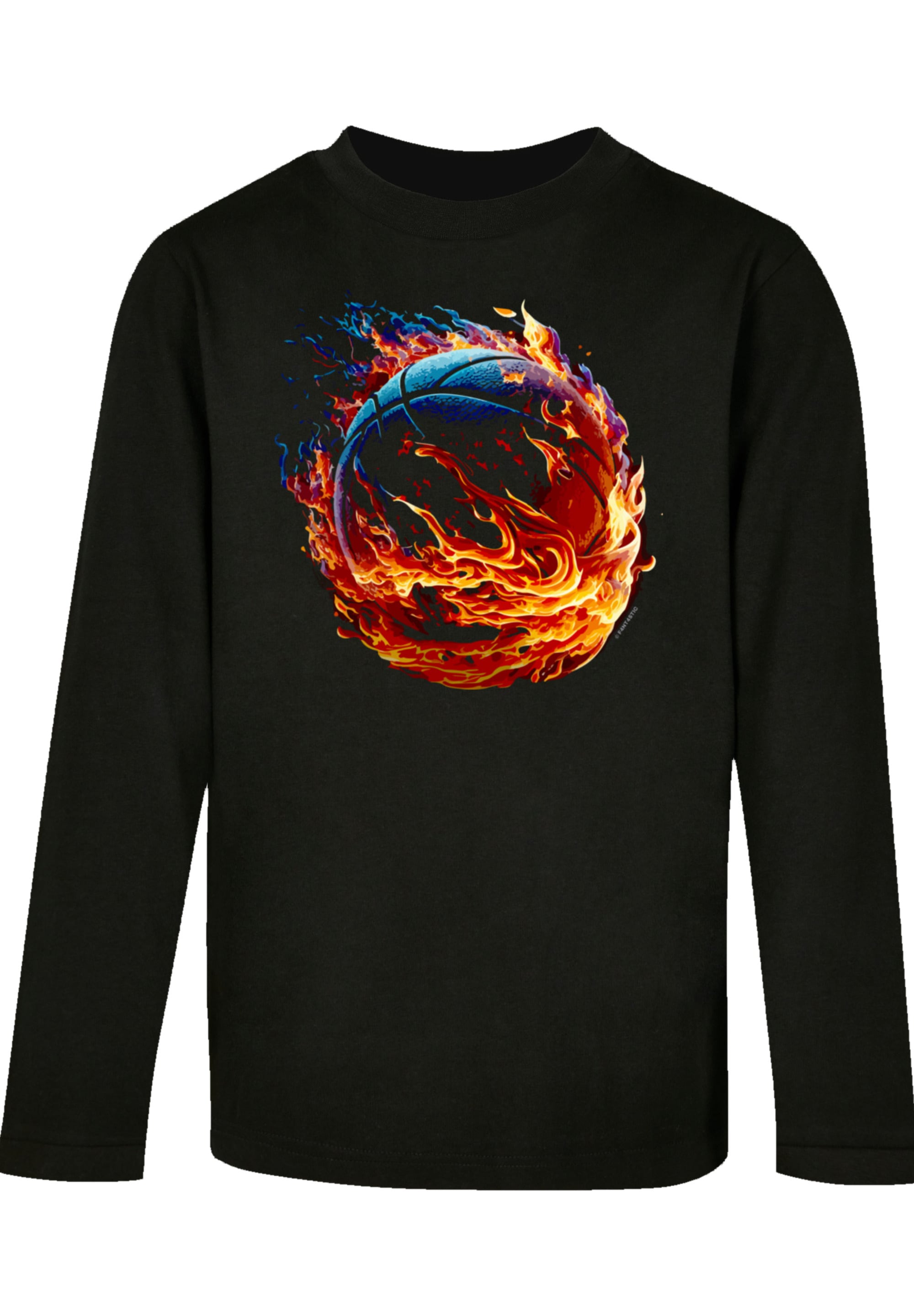 F4NT4STIC T-Shirt »Basketball on fire«, | BAUR Print kaufen