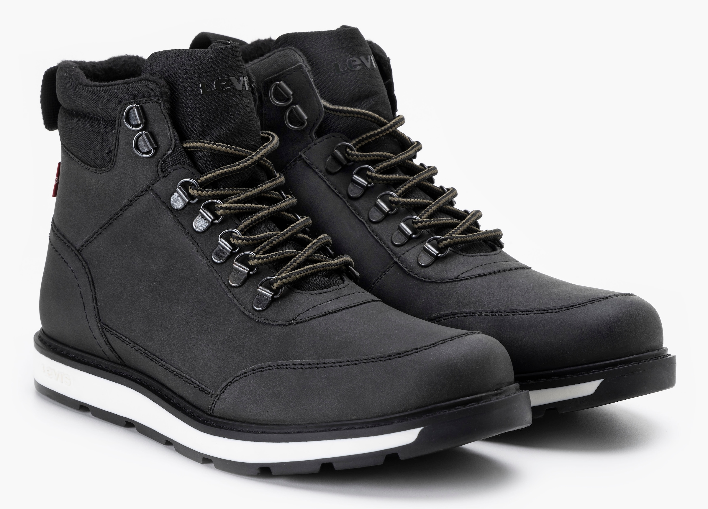 Schnürboots »AXEL«, Outdoorschuh, Schnürschuh, High Top-Sneaker mit Schaftrandpolsterung