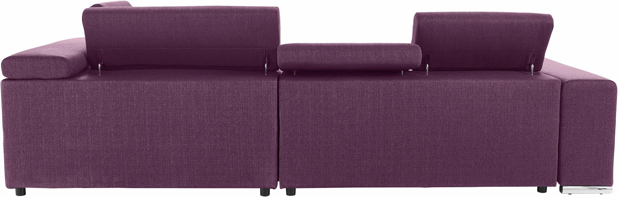 exxpo - sofa fashion Ecksofa "Elias, aktuelle Kreuzsteppung im Sitz, bequem günstig online kaufen