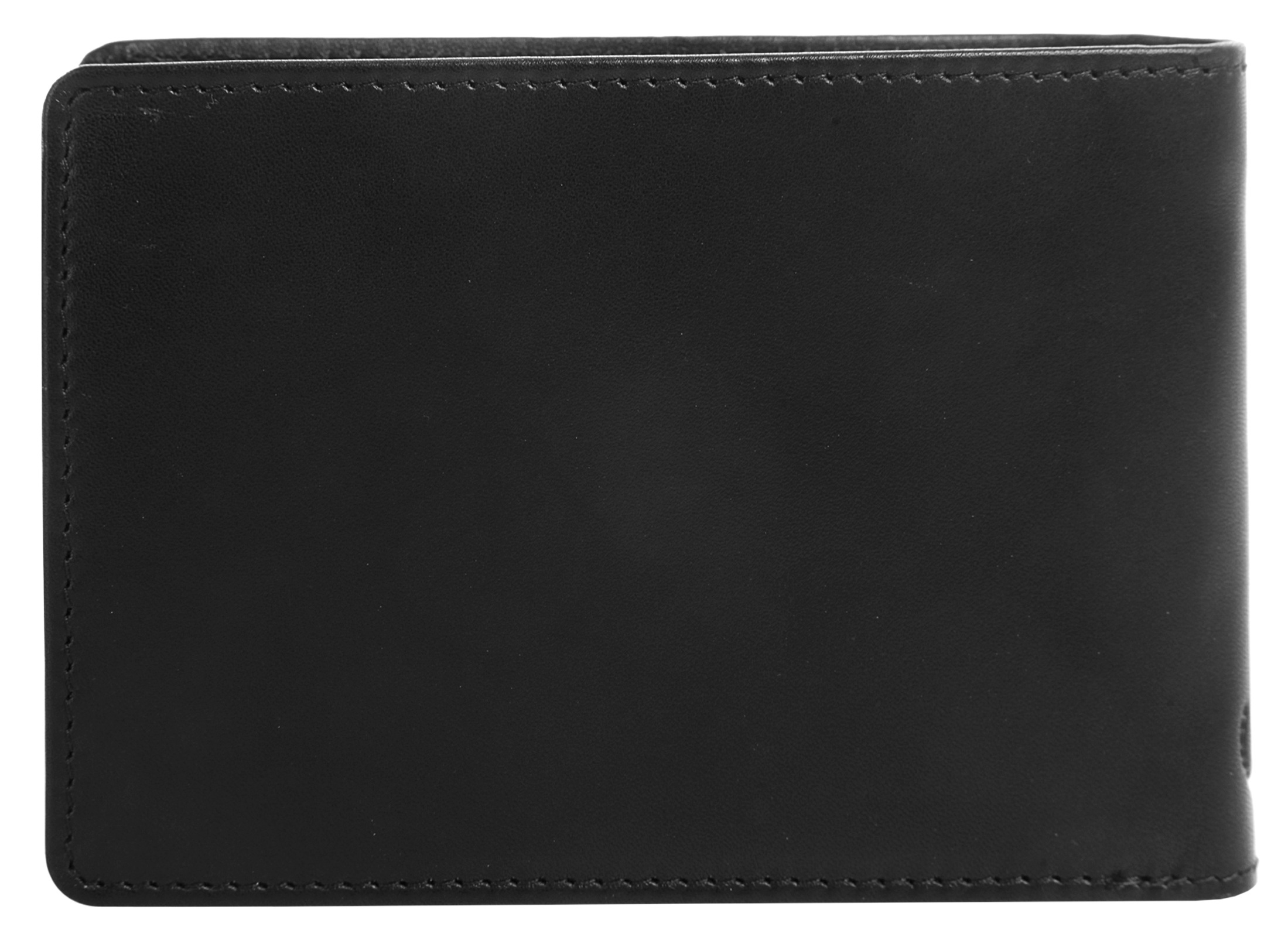 Geldbörse BUGATTI "PRIMO RFID", Damen, schwarz, Leder, beschichtet, leicht glänzend, Kleinlederwaren, echt Leder 6