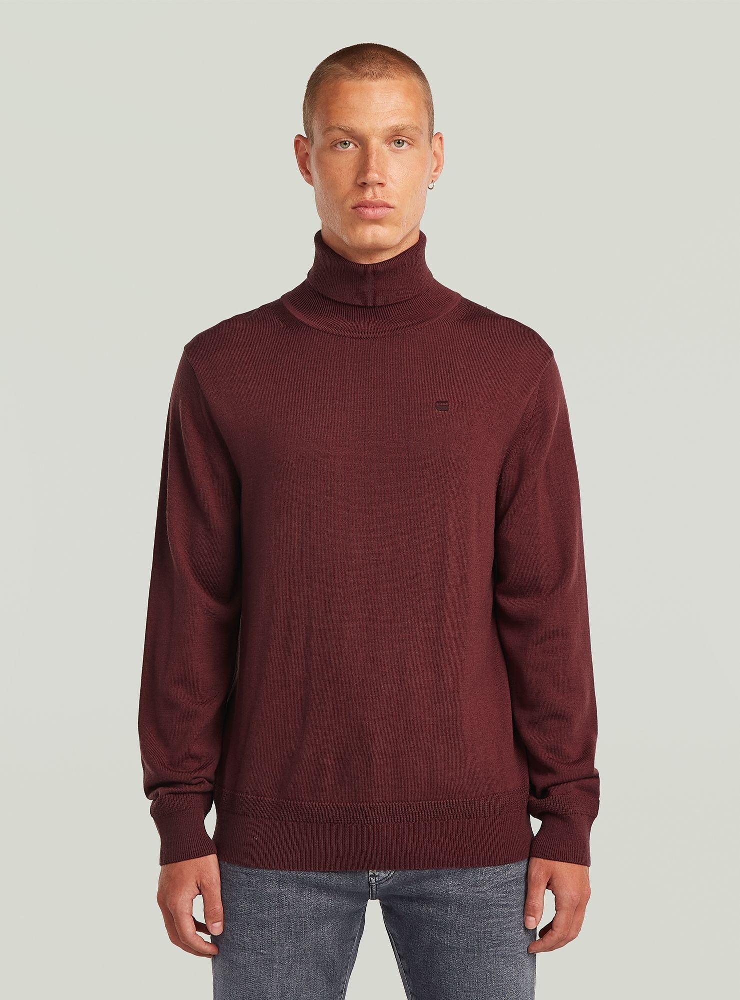 G-STAR Longpullover "Premium Core Turtle Strickpullover"