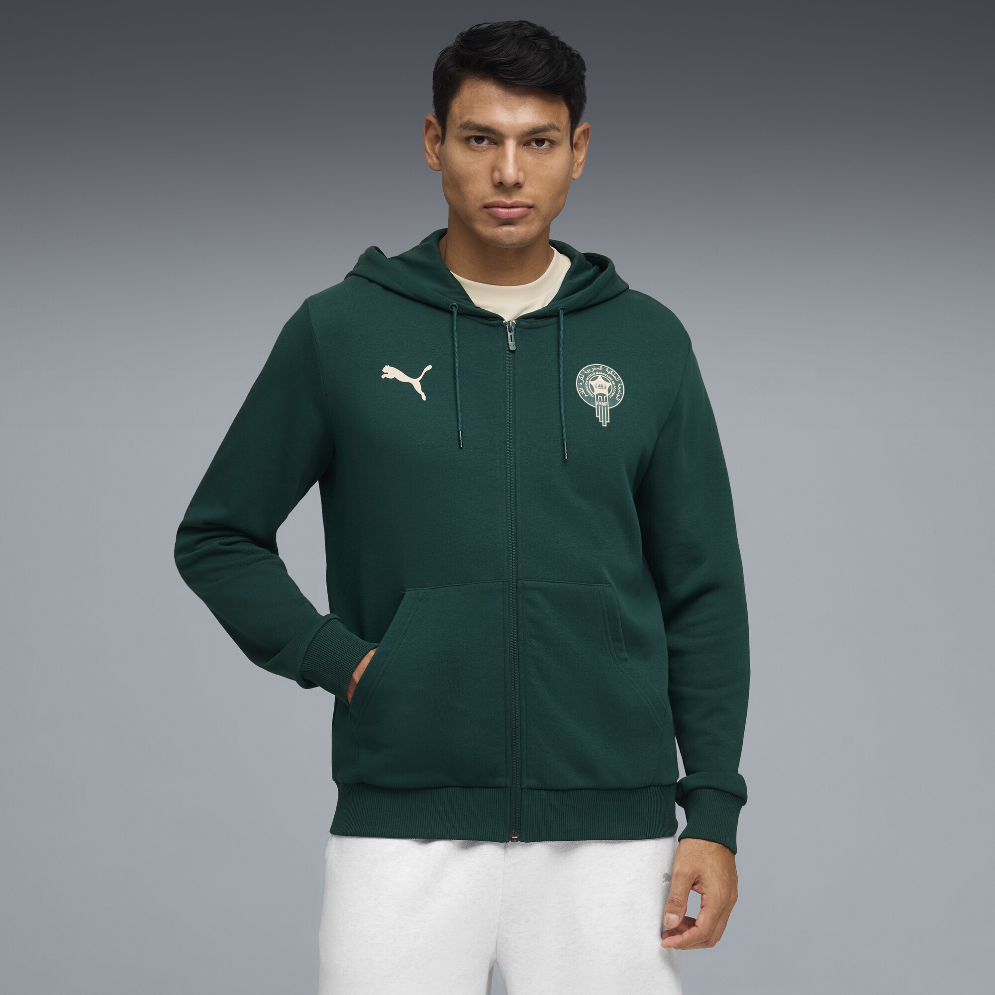 PUMA Sweatjacke »Marokko ftblCulture Kapuzenjacke Herren«