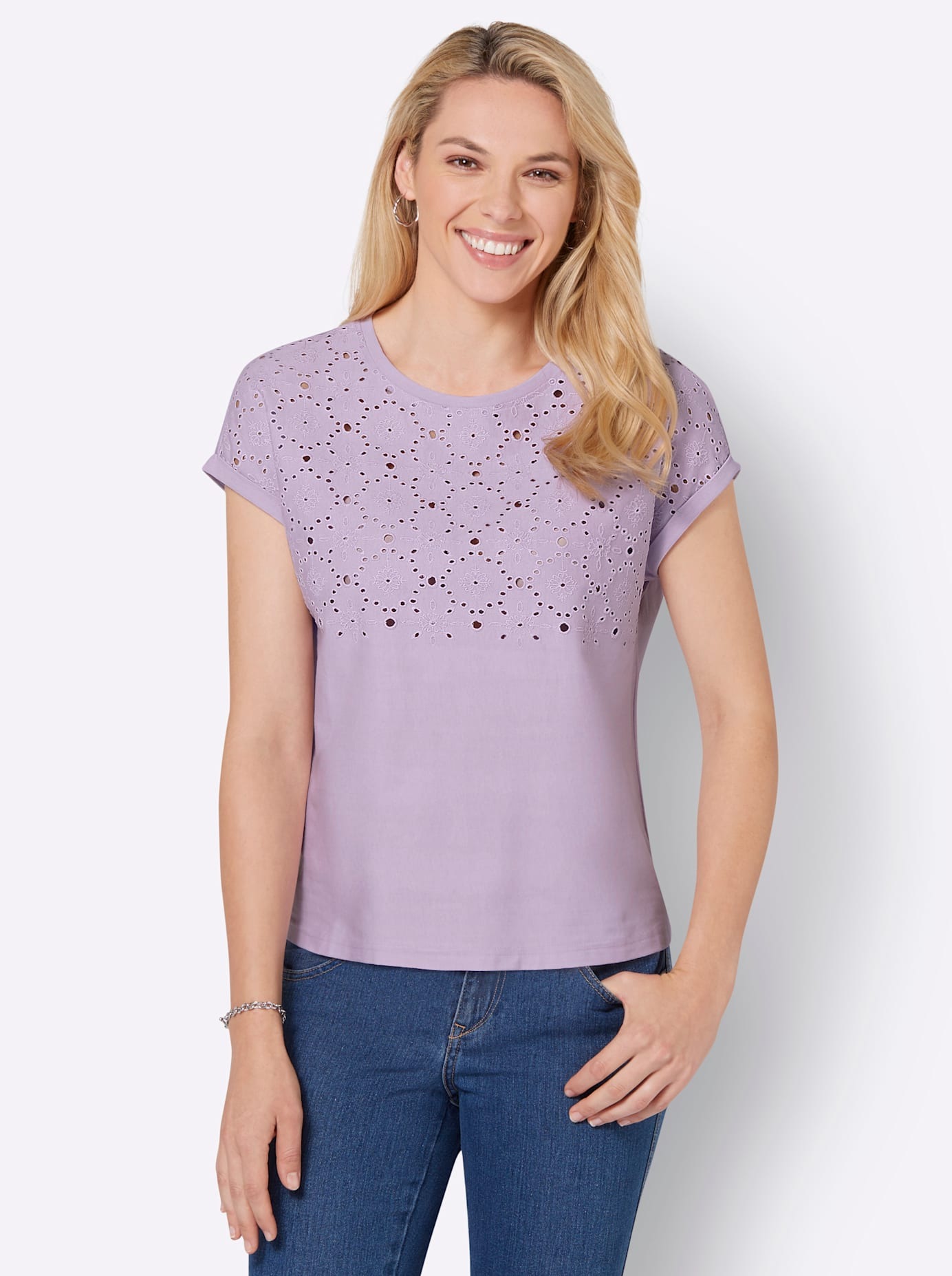 Inspirationen Rundhalsshirt "Shirt" 1 Stk. tlg. günstig online kaufen