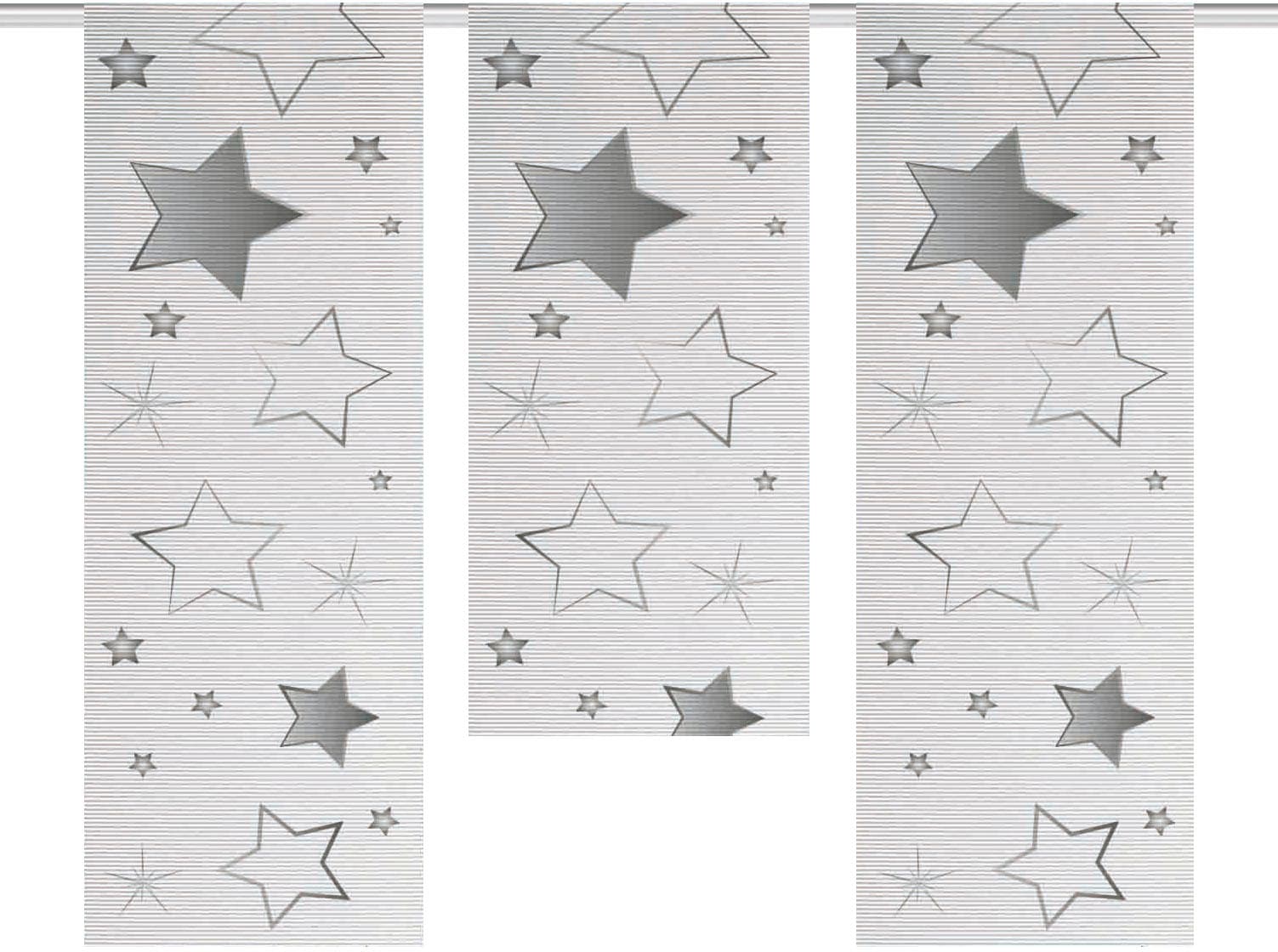 Vorhang Rechnung (3 auf | Bambus-Optik »STARS«, WOHNIDEEN HOME St.), Fensterset BAUR