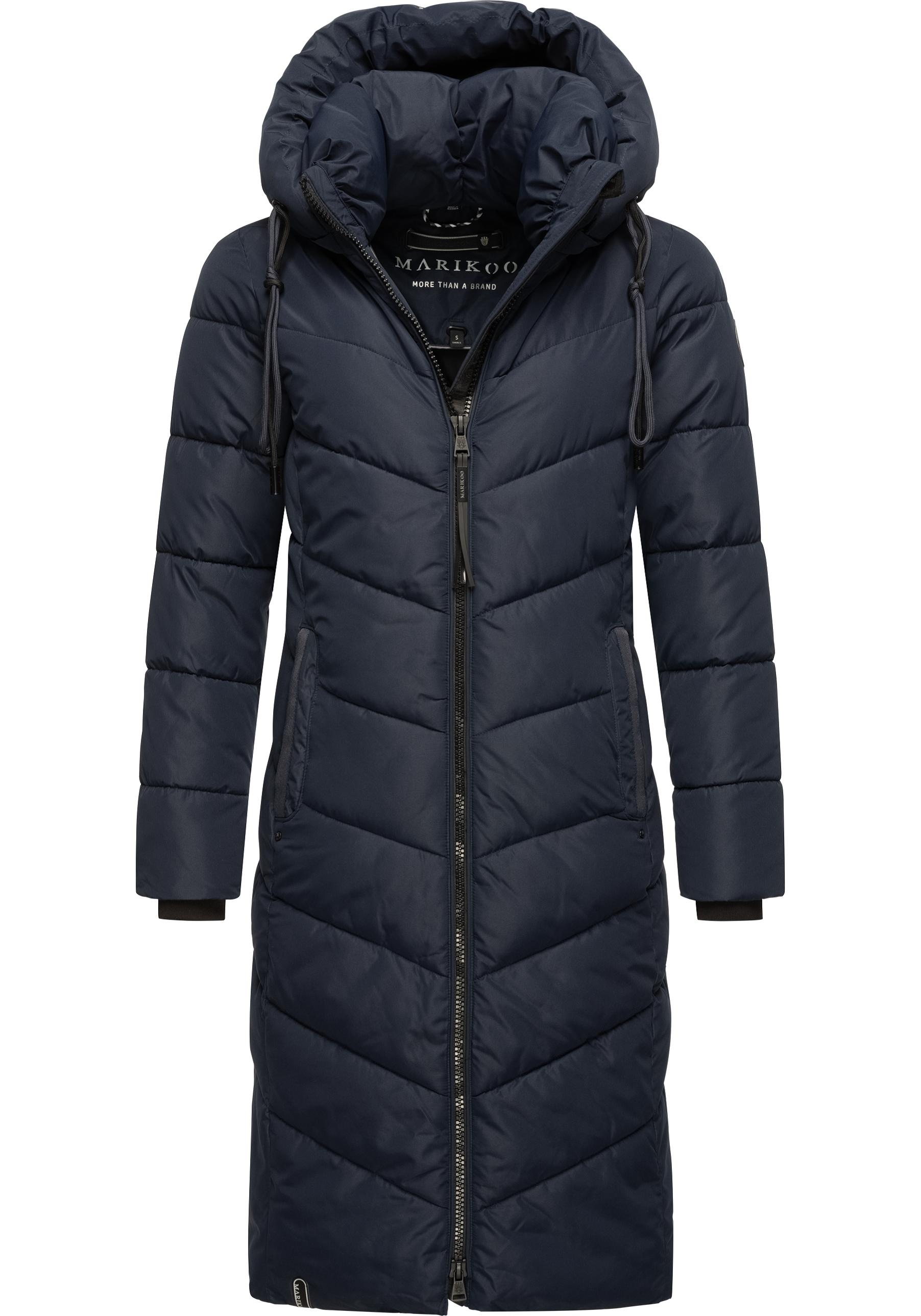 Marikoo Steppmantel »Sahnekatzii XIV-1« Wintermantel mit kuschlig warm wattiertem Kragen
