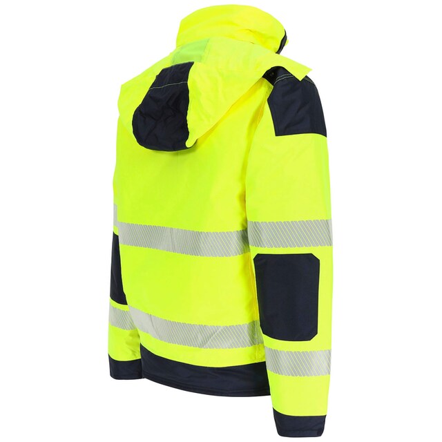 Herock Arbeitsjacke »Hodor HIGH VIZ«, Regenjacke, atmungsaktiv, winddicht,  viele Reissverschlusstaschen online kaufen | BAUR