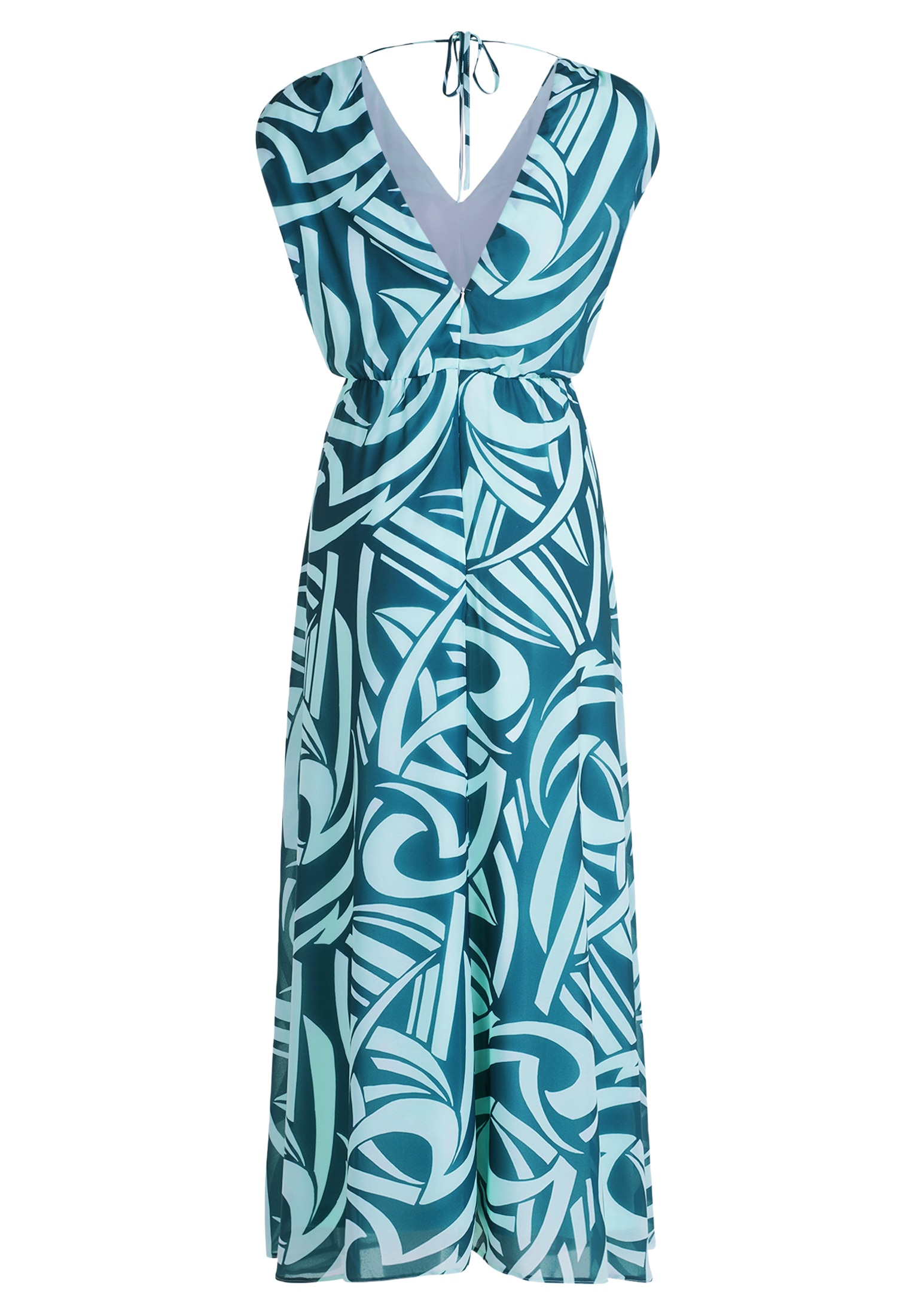 Betty&Co Chiffonkleid »Betty & Co Chiffonkleid ohne Arm«, Druck