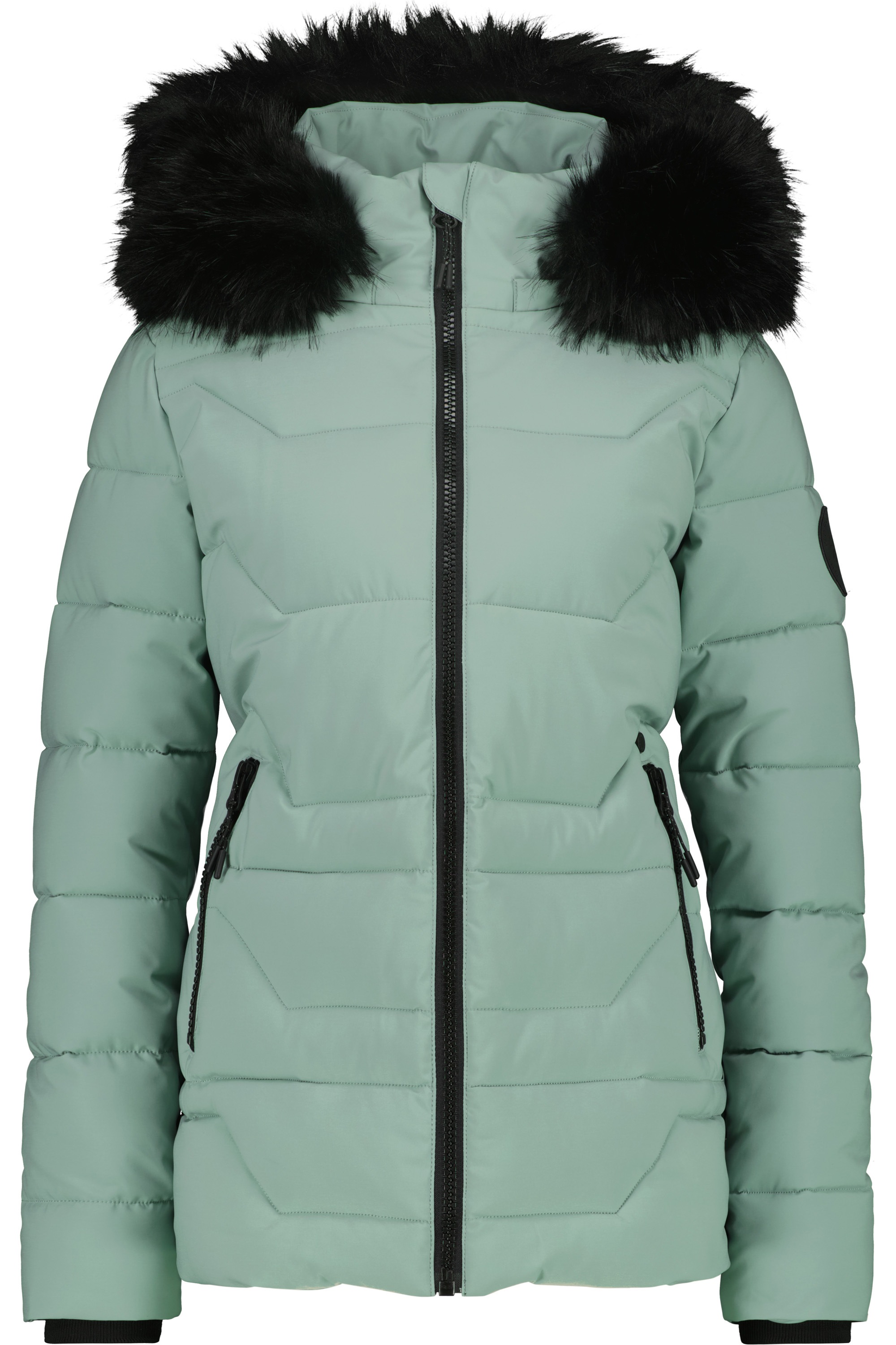 Alife & Kickin Winterjacke »Damen ZophiaAK A«, leicht taillierter Passform, Kapuze und Kunstfell sind abnehmbar
