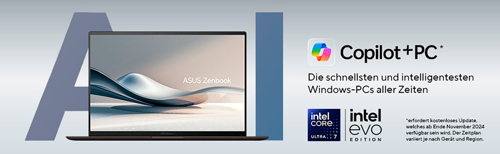 Asus Notebook »Zenbook S 14 UX5406SA-PV030W«, 35,6 cm, / 14 Zoll, Intel, Core Ultra 7, ARC, 1000 GB SSD