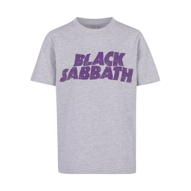 BAUR T-Shirt Heavy bestellen »Black Logo Sabbath online Band F4NT4STIC Print Black«, Metal Wavy | Distressed