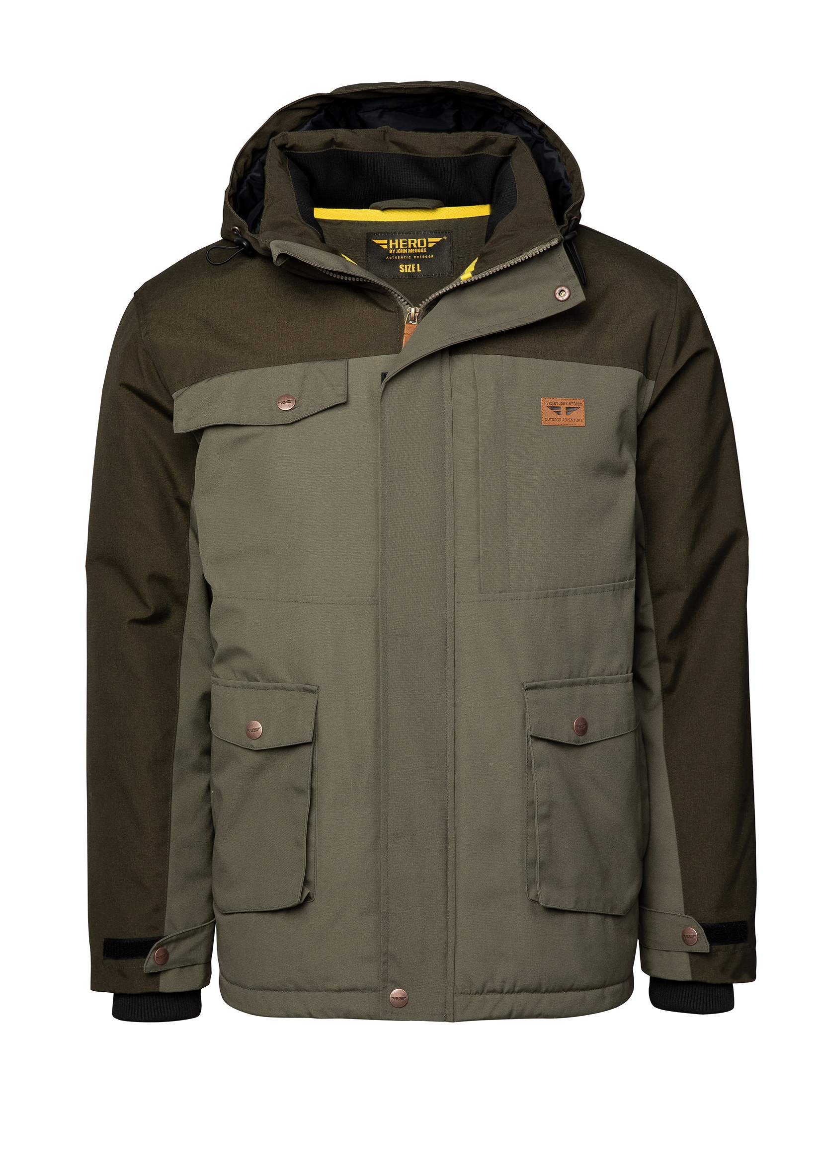 HERO by John Medoox Outdoorjacke "JAN mit Kapuze Outdoorjacke", Outdoorjack günstig online kaufen