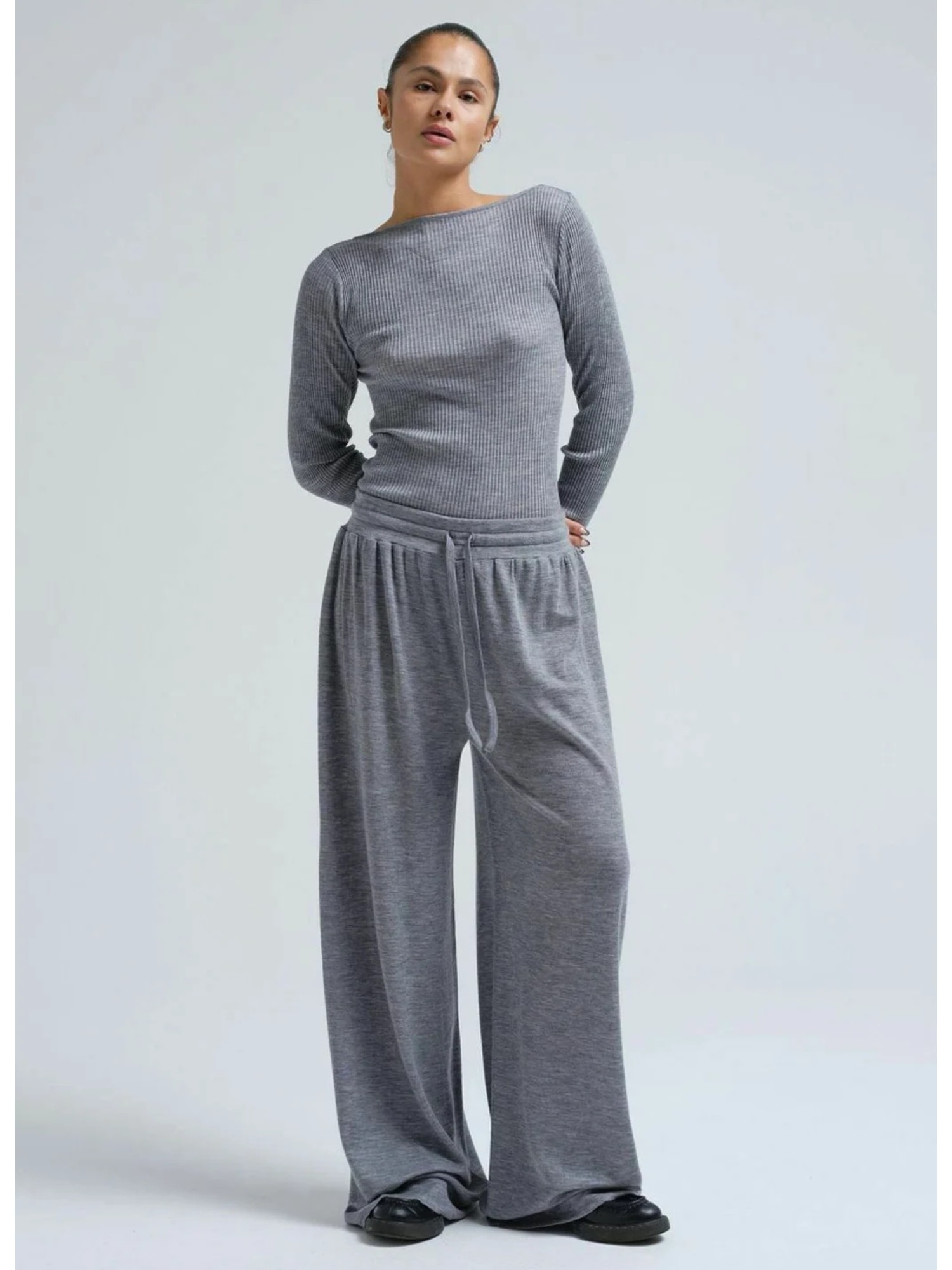 Seamless Basic Chinohose »Seamless Basic Trousers Woolen Barbera«