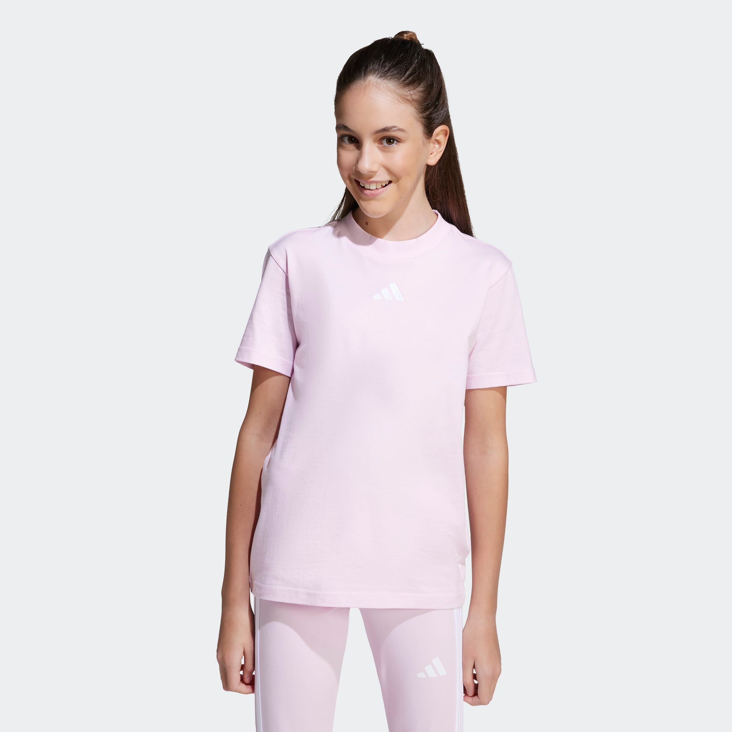 adidas Sportswear T-Shirt »ESSENTIALS KIDS« für Kinder, mit Rundhalsausschnitt, ohne Verschluss