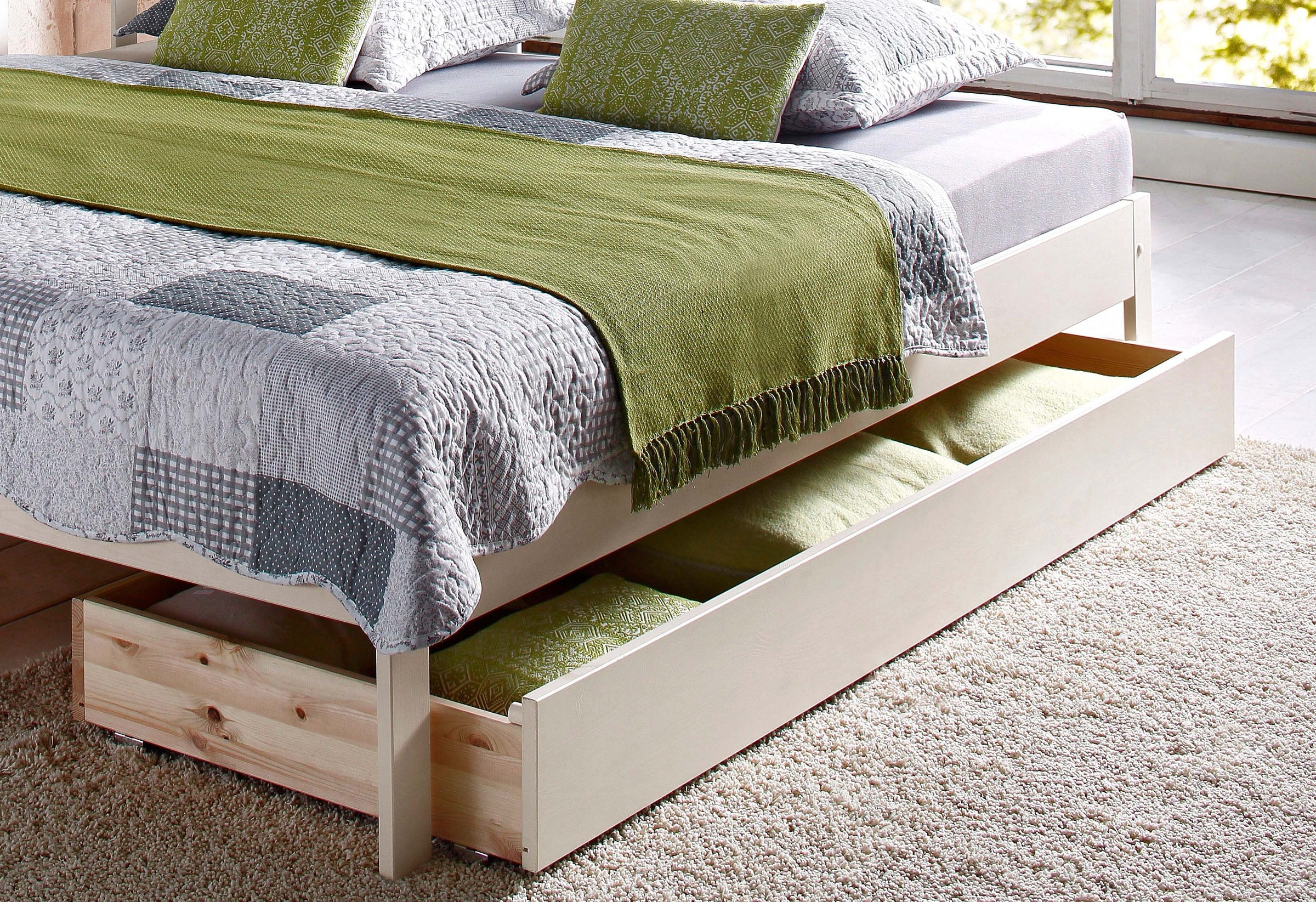 OTTO home Schublade ""AIRA" passend zum Daybed," aus massivem Holz (Kiefer) günstig online kaufen