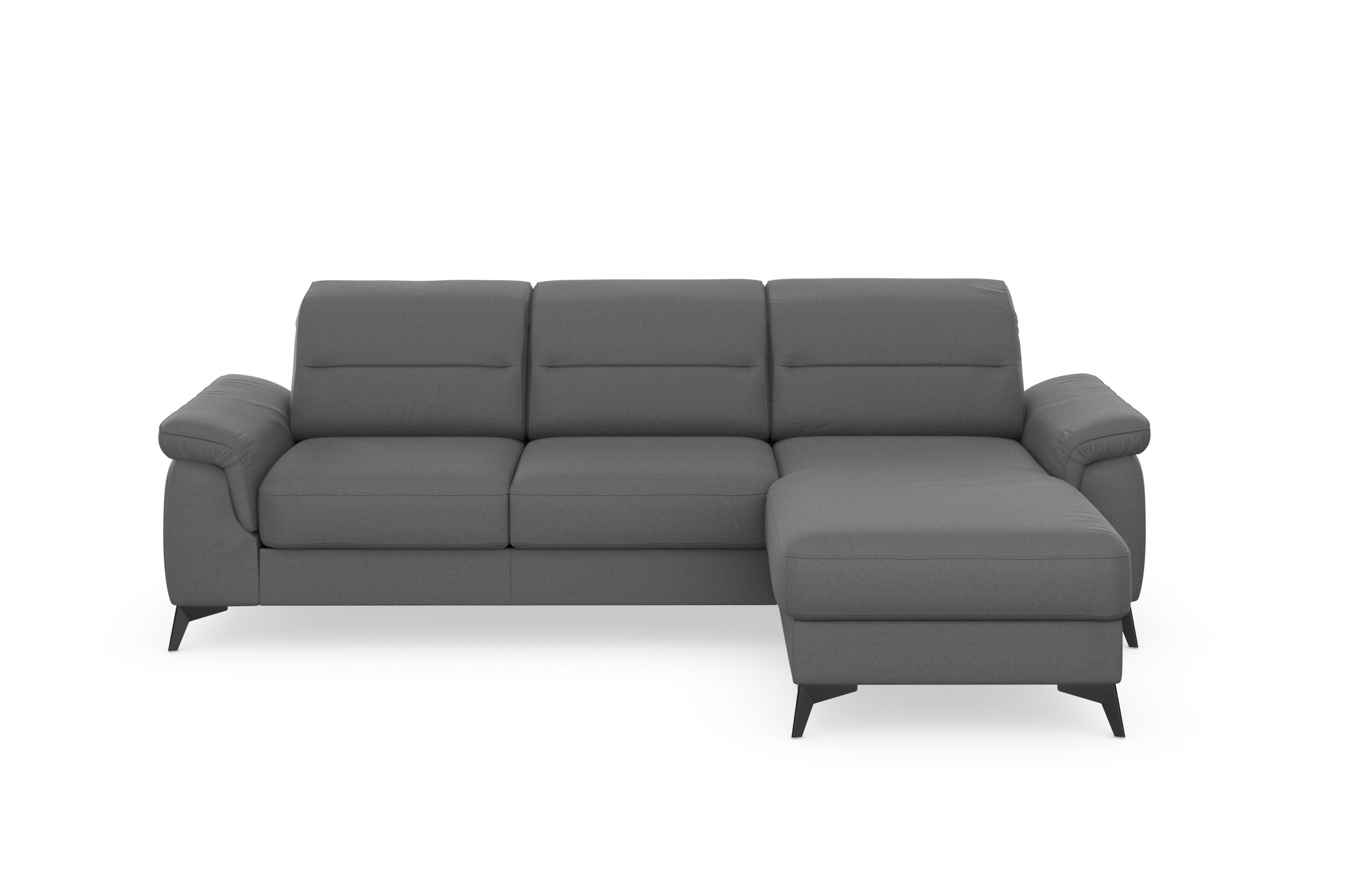 sit&more Ecksofa "Sinatra L-Form" mit Recamiere, optional mit Kopfteilverst günstig online kaufen
