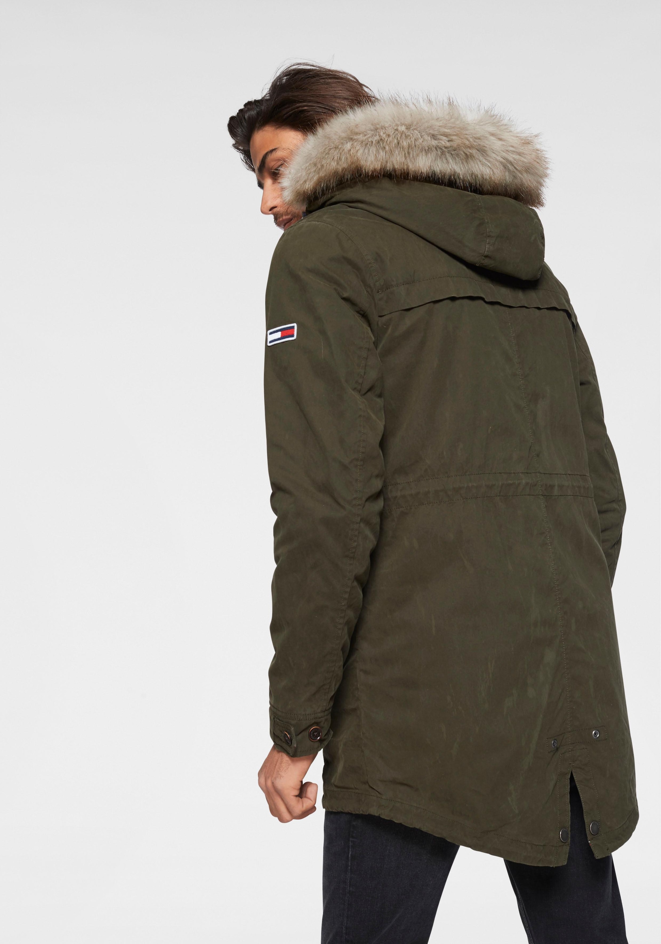 Tommy Jeans Parka TJM COTTON LINED PARKA mit Kapuze kaufen