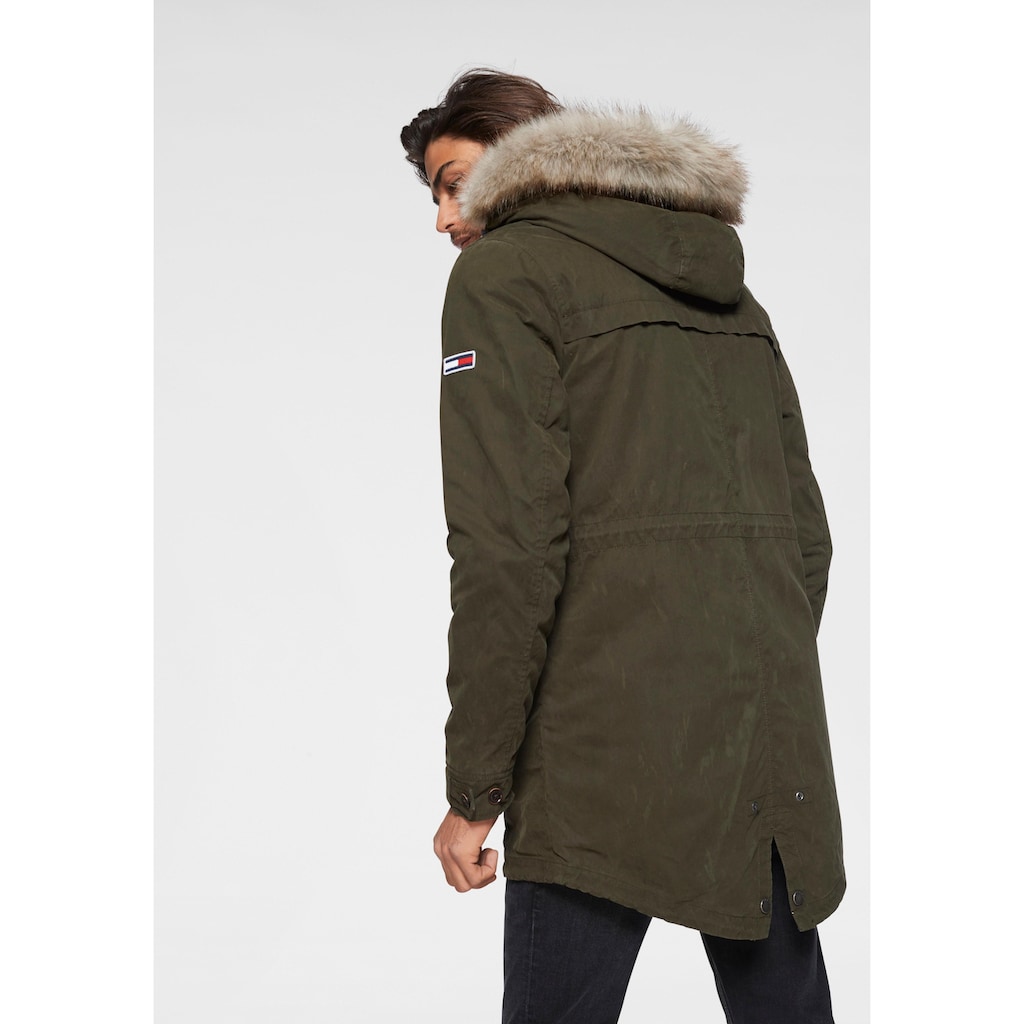 Tommy Jeans Parka »TJM COTTON LINED PARKA«, mit Kapuze