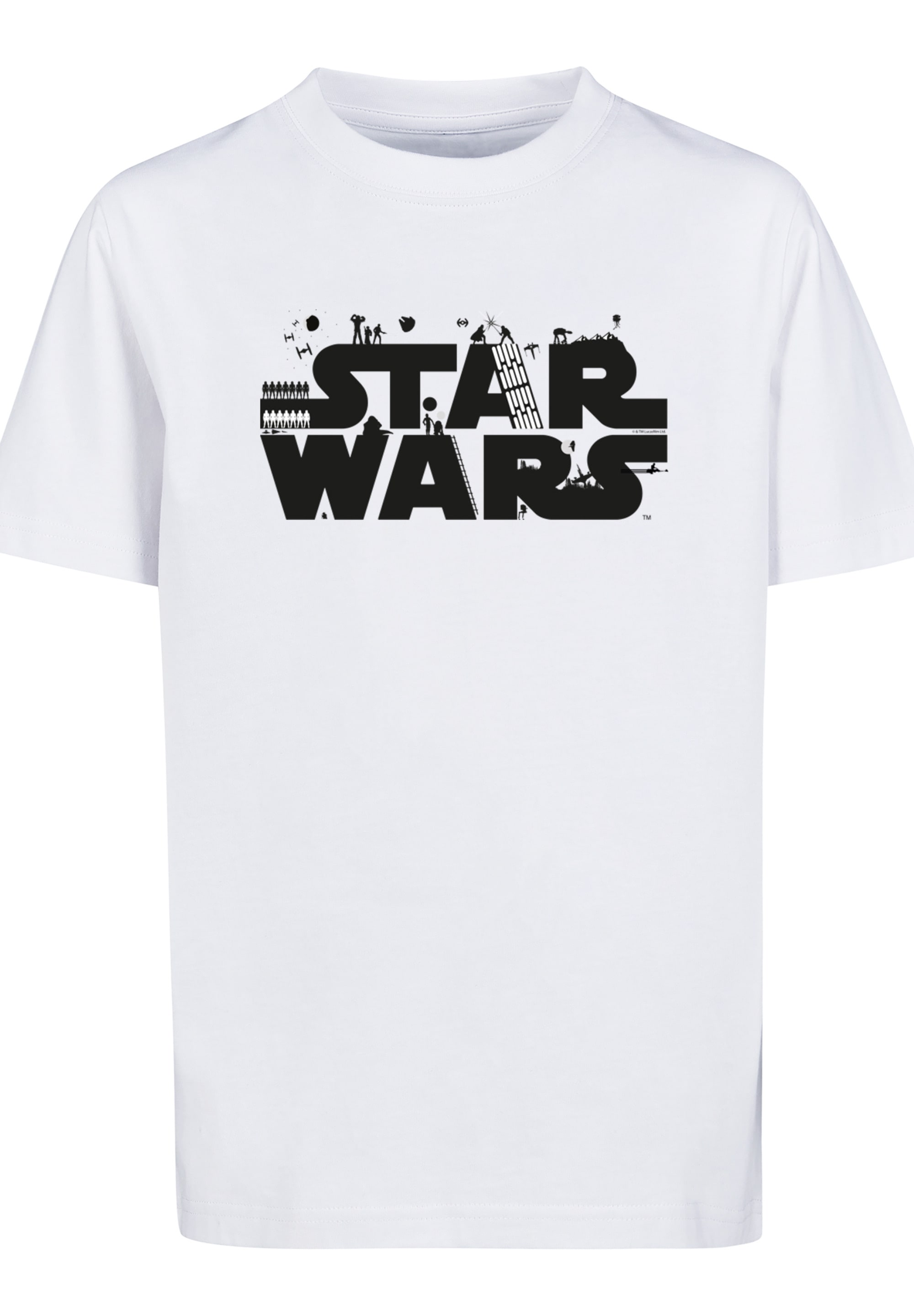 Logo«, Minimalist ▷ BAUR Merch, Jungen,Mädchen,Bedruckt Unisex Kinder,Premium Wars »Star für | F4NT4STIC T-Shirt