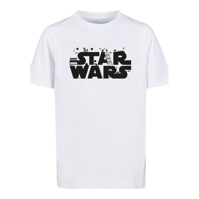 F4NT4STIC T-Shirt »Star Wars Minimalist Logo«, Unisex Kinder,Premium Merch, Jungen,Mädchen,Bedruckt ▷ für | BAUR