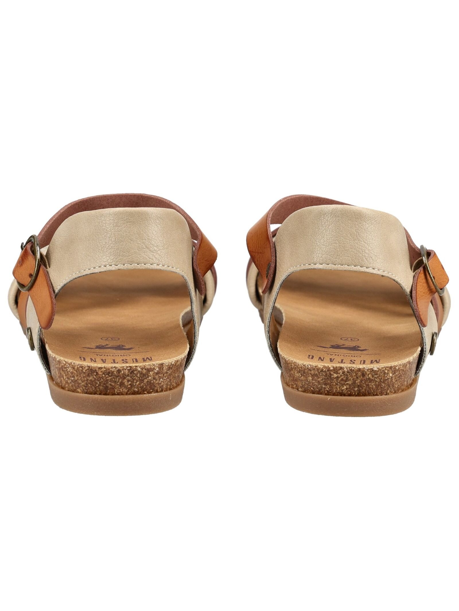 Mustang Shoes Riemchensandale »Mustang Shoes Sandalen Lederimitat/Textil«