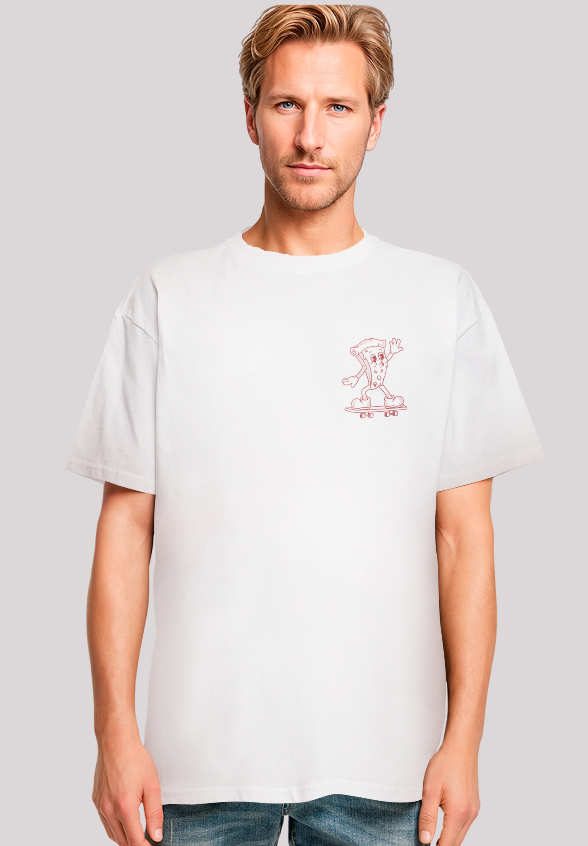 F4NT4STIC T-Shirt »Friday Pizza Club«, Premium Qualität