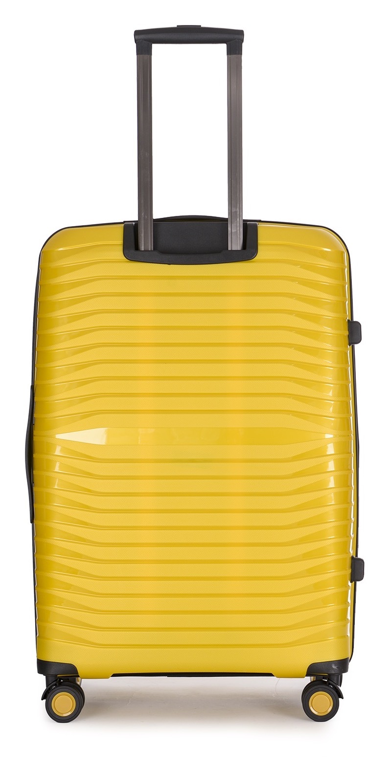 Stratic Trolley »BRIGHT+ Koffer L«, (1 St.), 4 Rollen, Hartschalenkoffer Trolley TSA-Zahlenschloss STRATIC CONNECT NFC-Chip