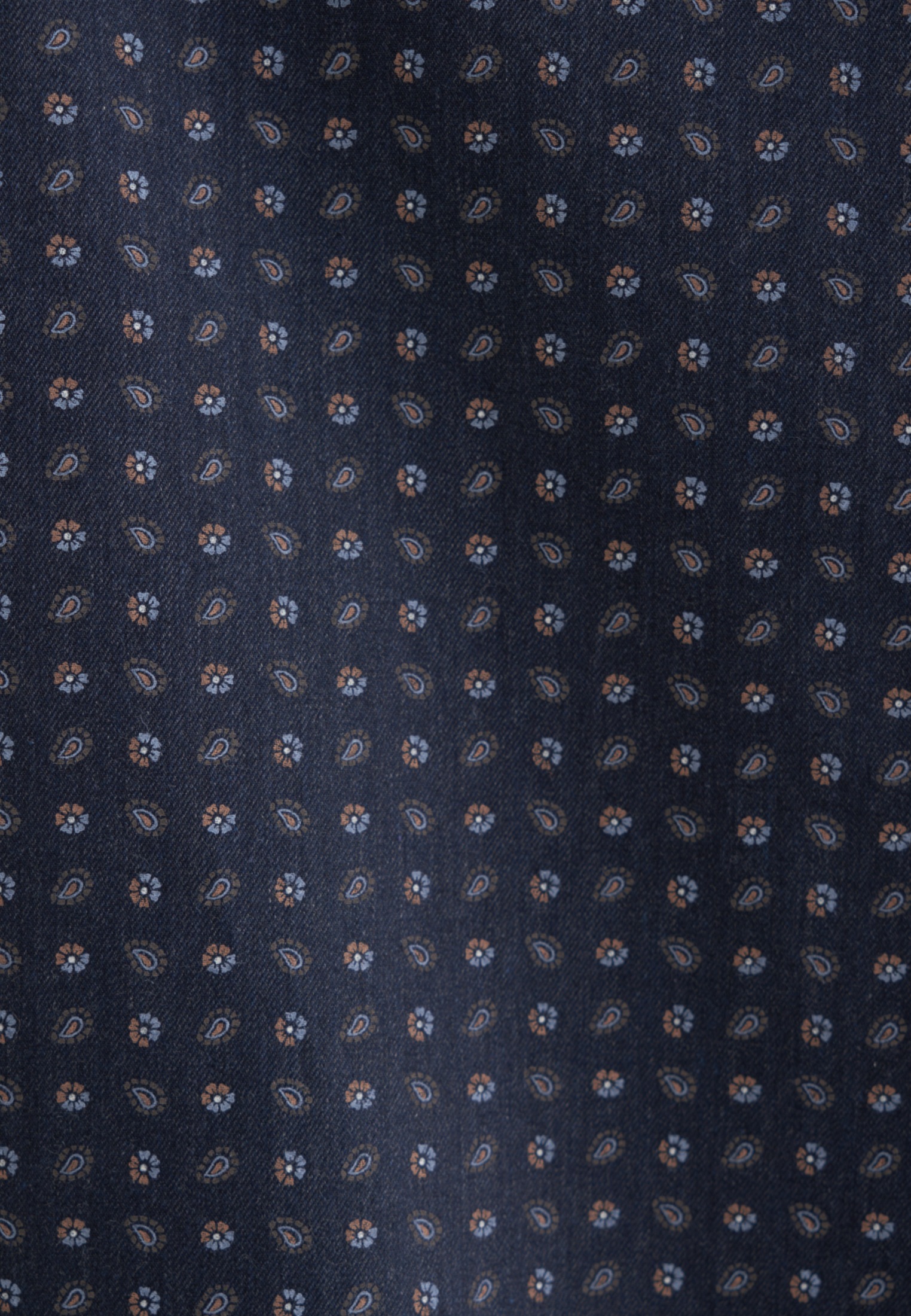 seidensticker Flanellhemd »Slim« Slim 1/1 Kentkragen Druck