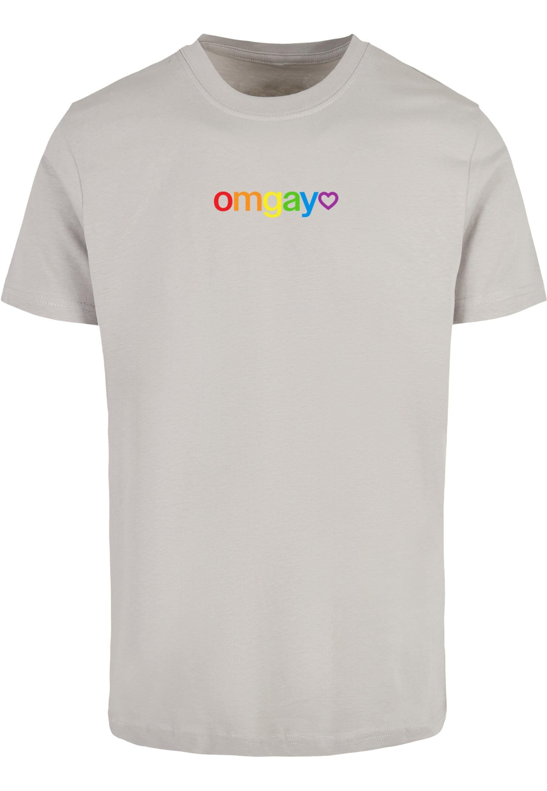 MisterTee T-Shirt "MisterTee OMGay Rainbow Pride Tee" günstig online kaufen