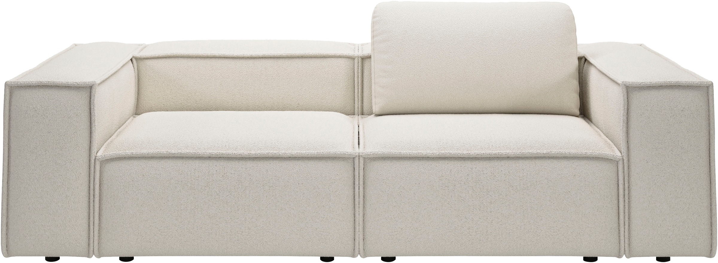Home affaire 2-Sitzer "Watertown, modernes Sofa 246 cm breit, auch in Feinc günstig online kaufen