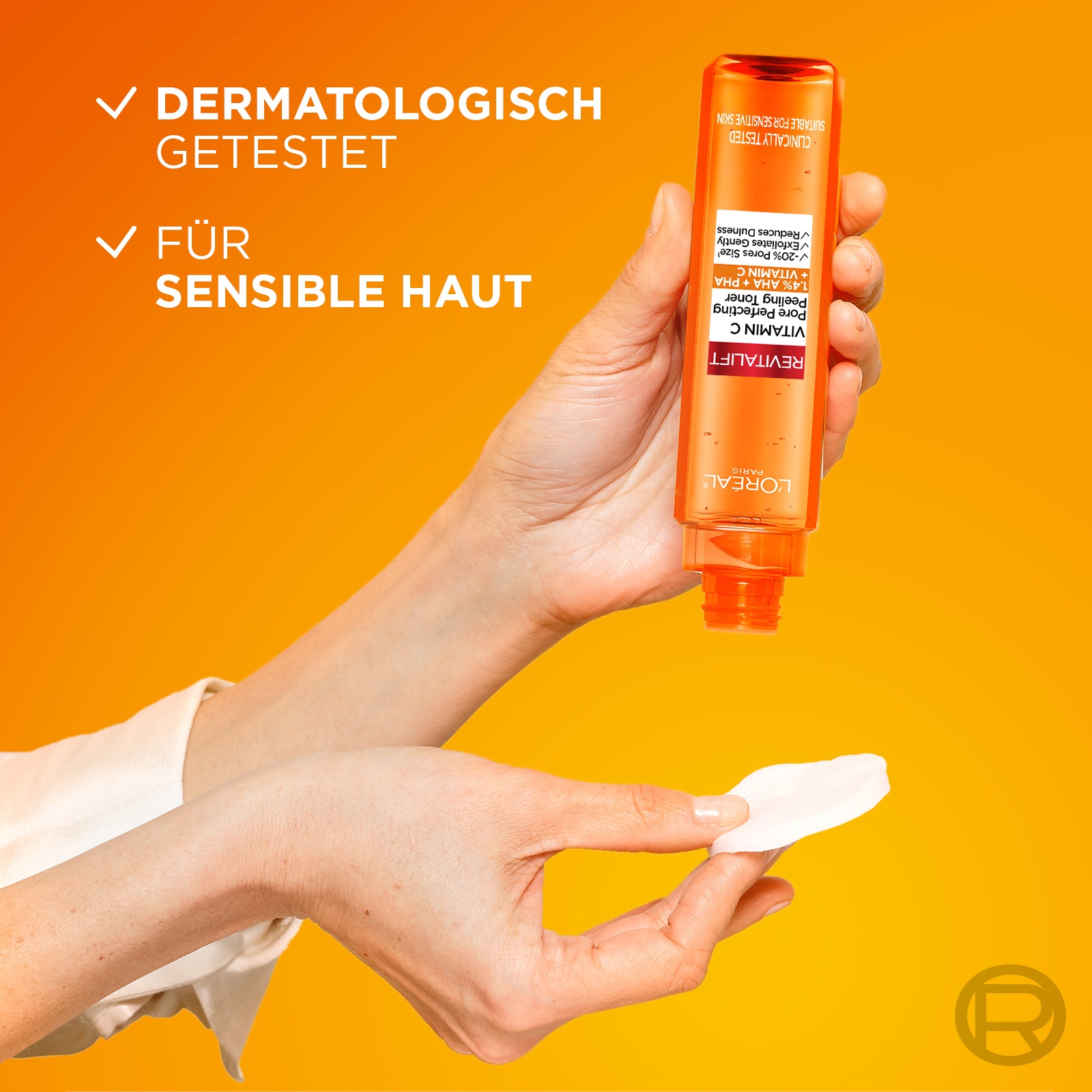 L'ORÉAL PARIS Gesichtsfluid »L'Oréal Paris Vitamin C Porenverfeinernder Toner«