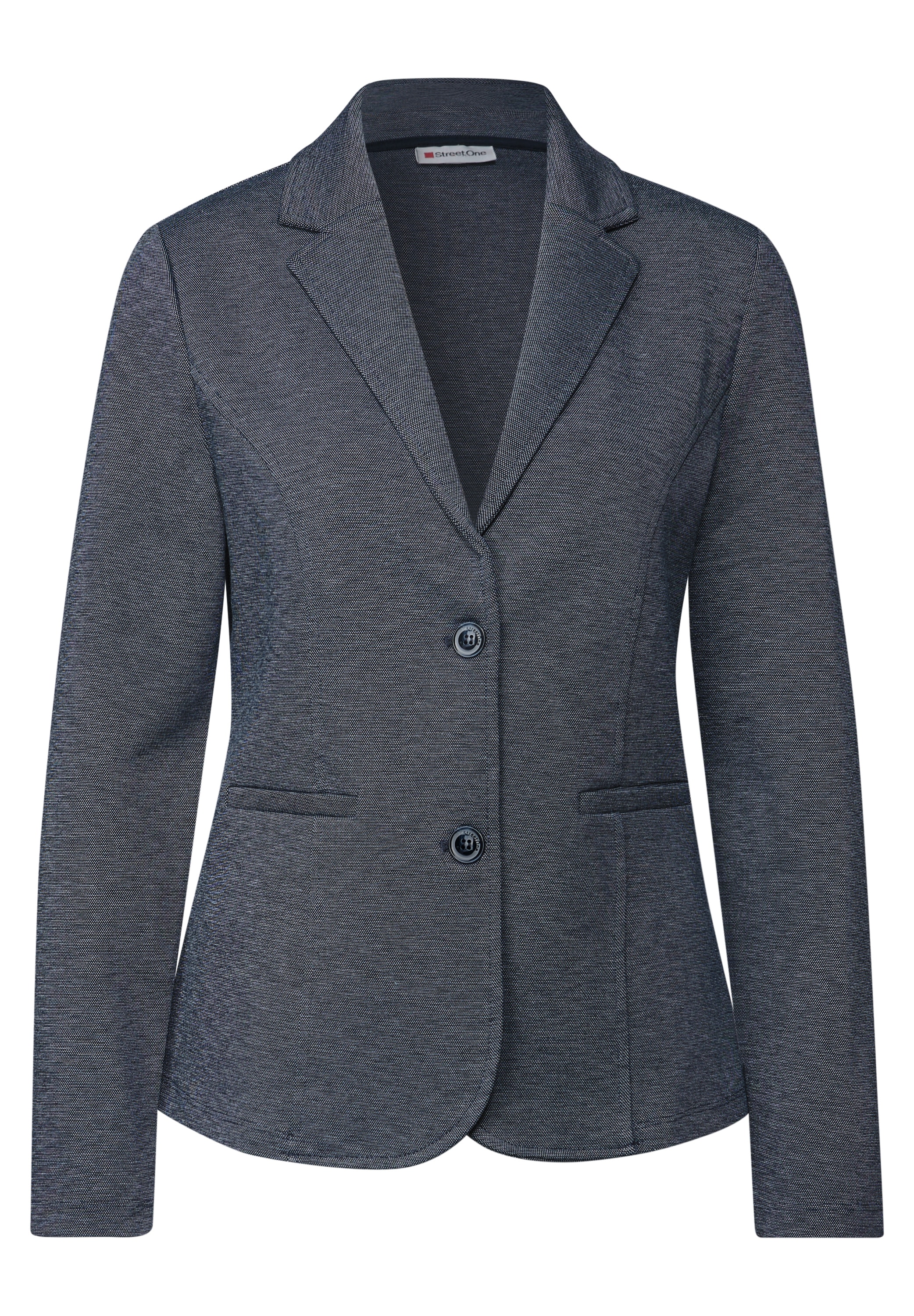 STREET ONE Kurzblazer, aus elastischem Materialmix