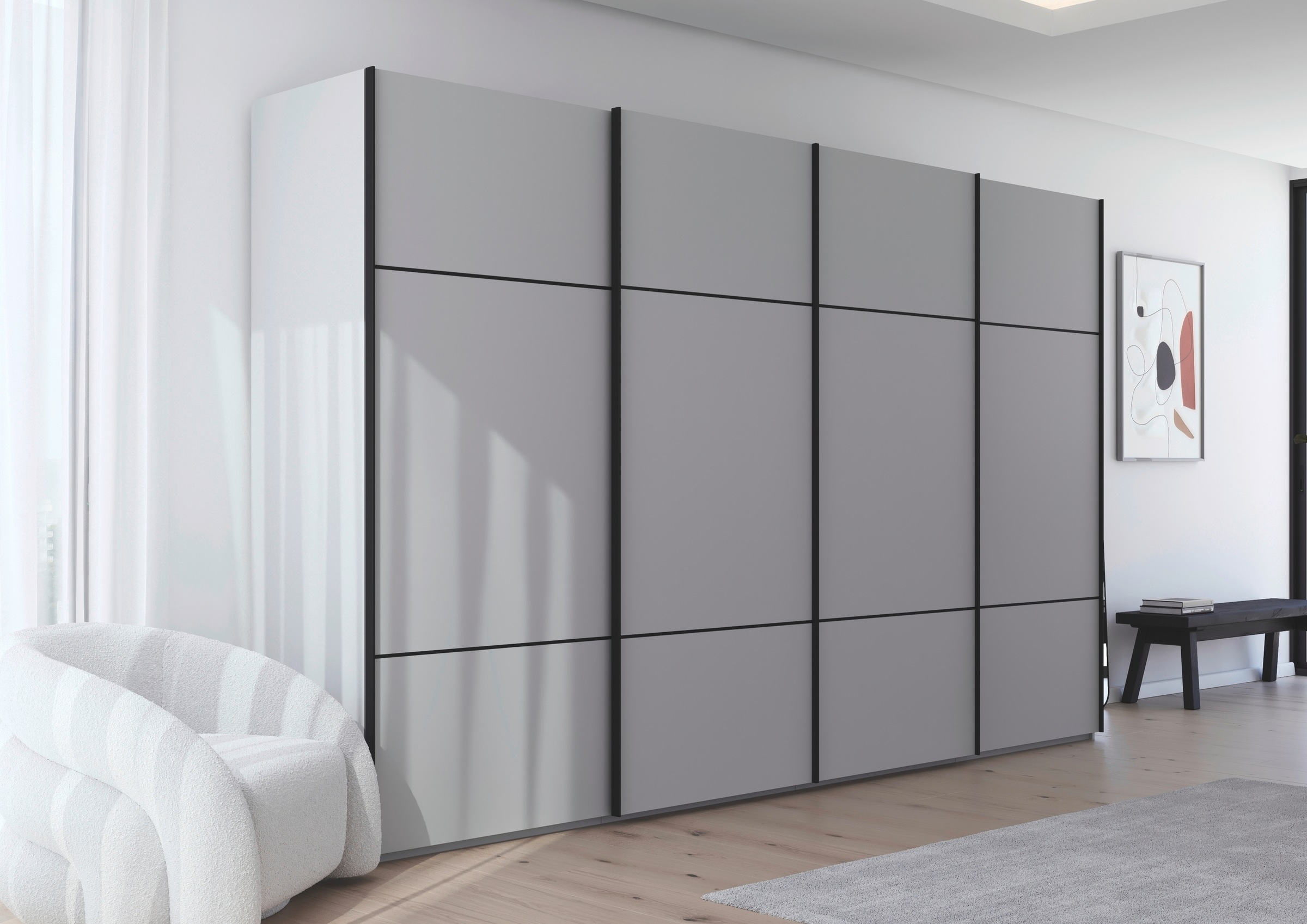 rauch Schwebetürenschrank "Kleiderschrank Schrank Garderobe Schlafzimmersch günstig online kaufen