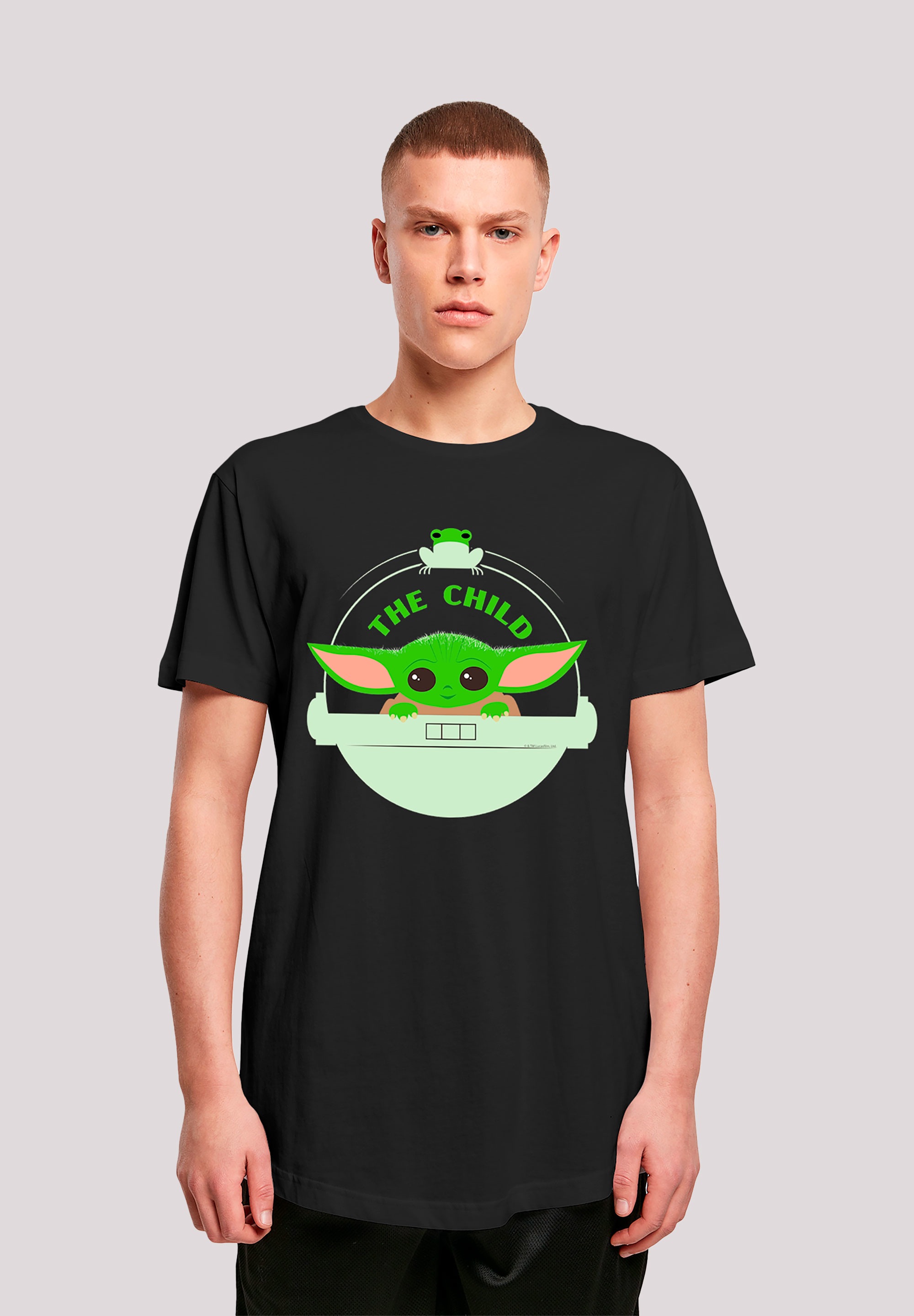 F4NT4STIC T-Shirt »Star Wars The Mandalorian Baby Yoda«, Print