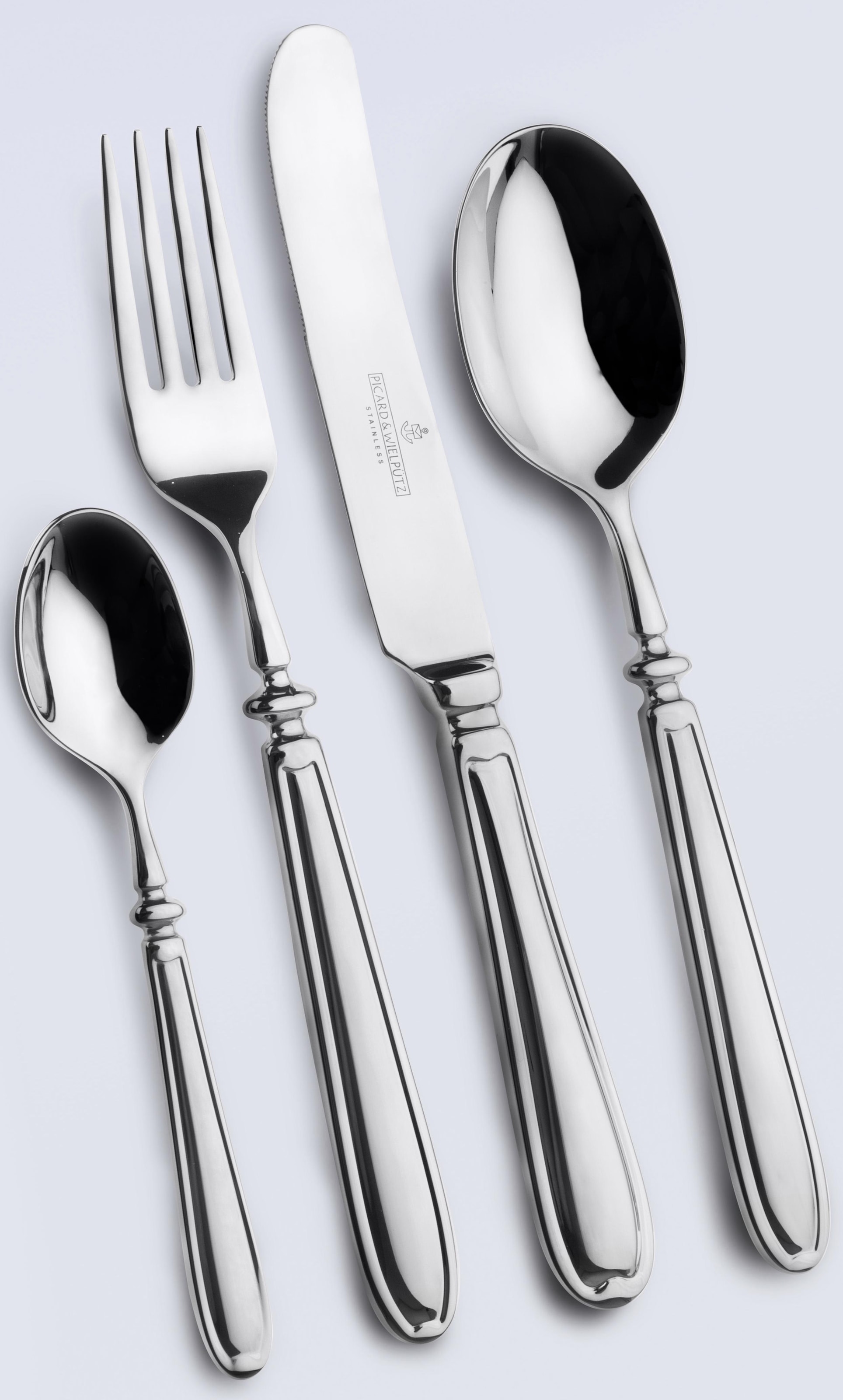 Picard & Wielpütz Solingen Besteck-Set "Landhaus" Vintage-Look günstig online kaufen