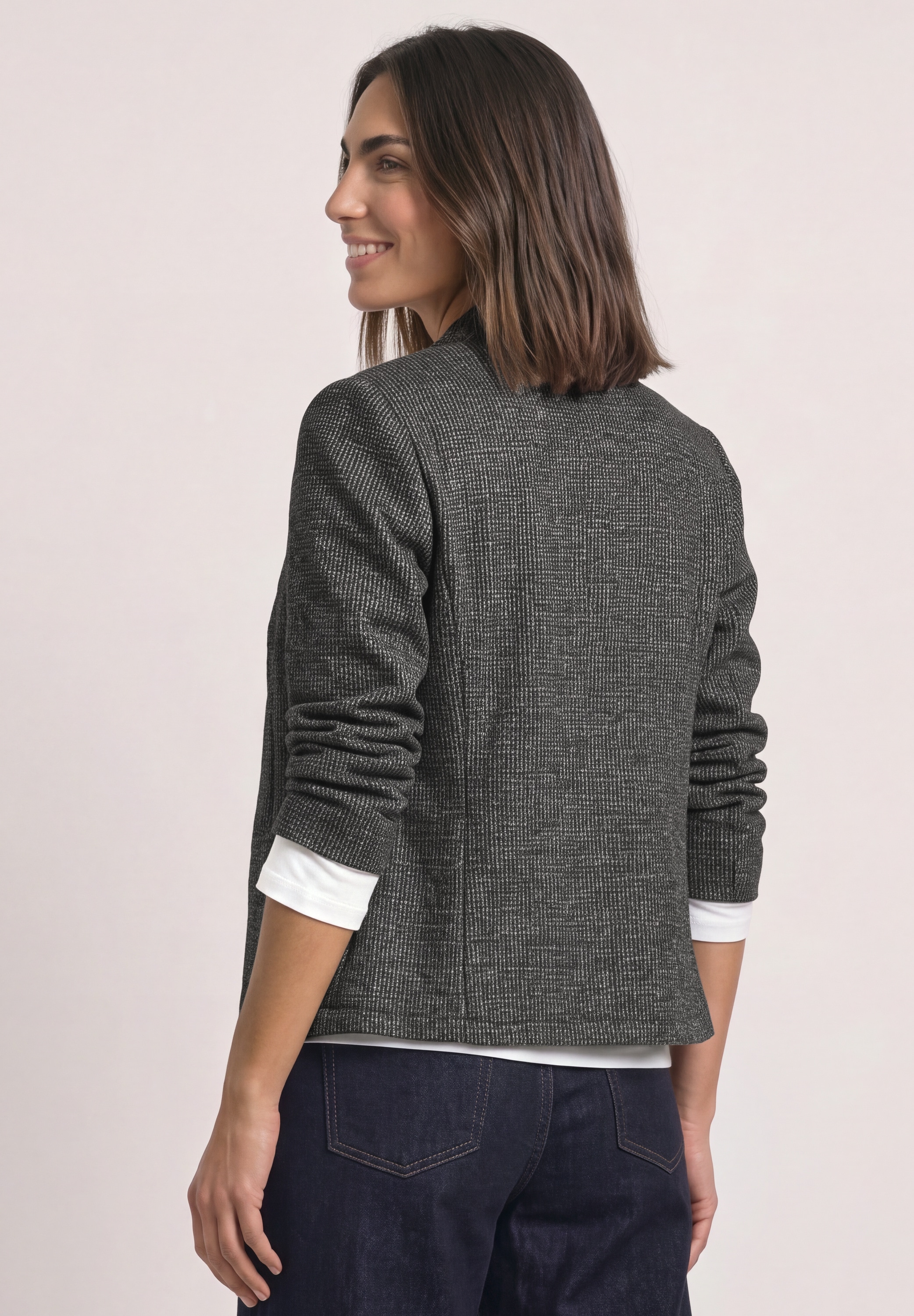 STREET ONE Kurzblazer mit Stehkragen