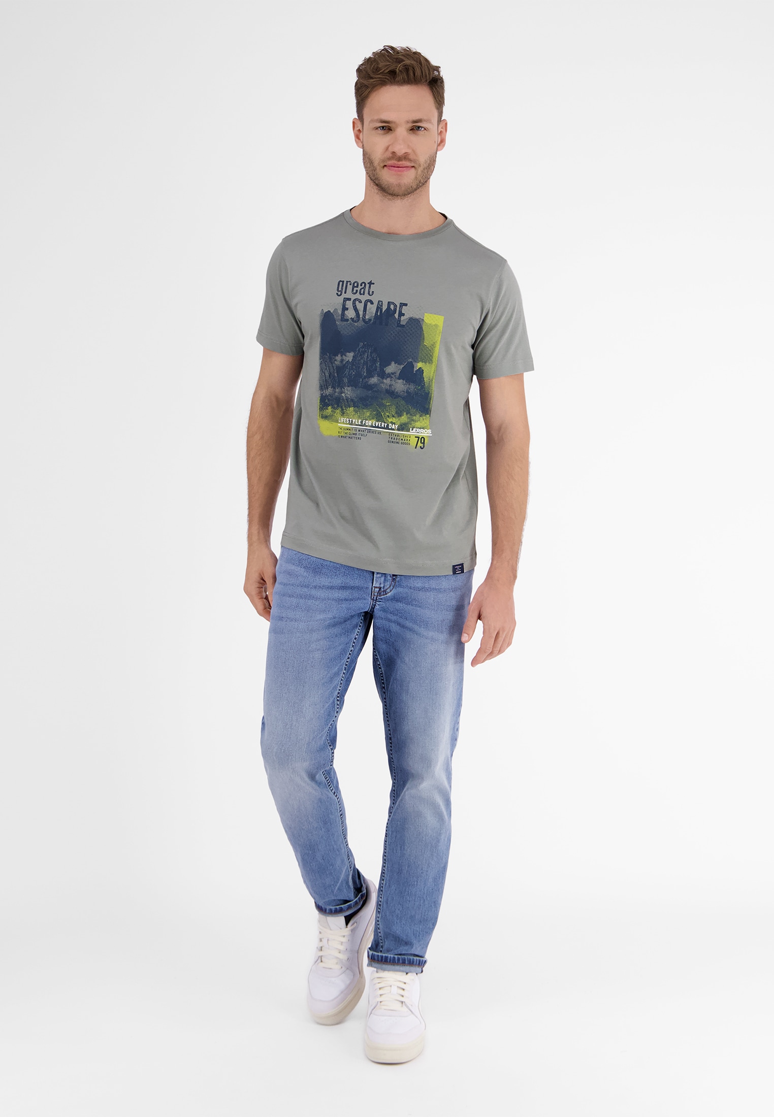 LERROS T-Shirt »T-Shirt *Great Escape*«