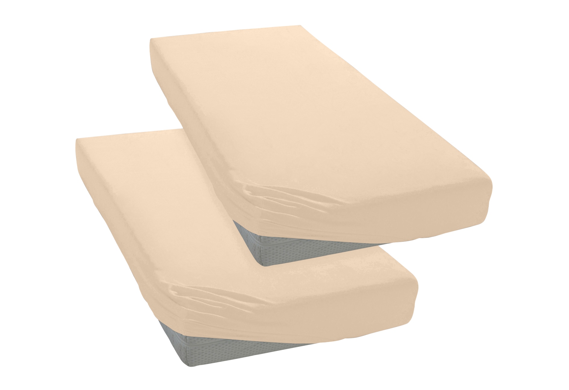 OTTO home "BLACKBERRY in PREMIUM und BASIC Qualität, 100% Baumwolle" für hohe Matratzen bis 28 cm, Bettlaken, Spannbetttuch, Boxspring