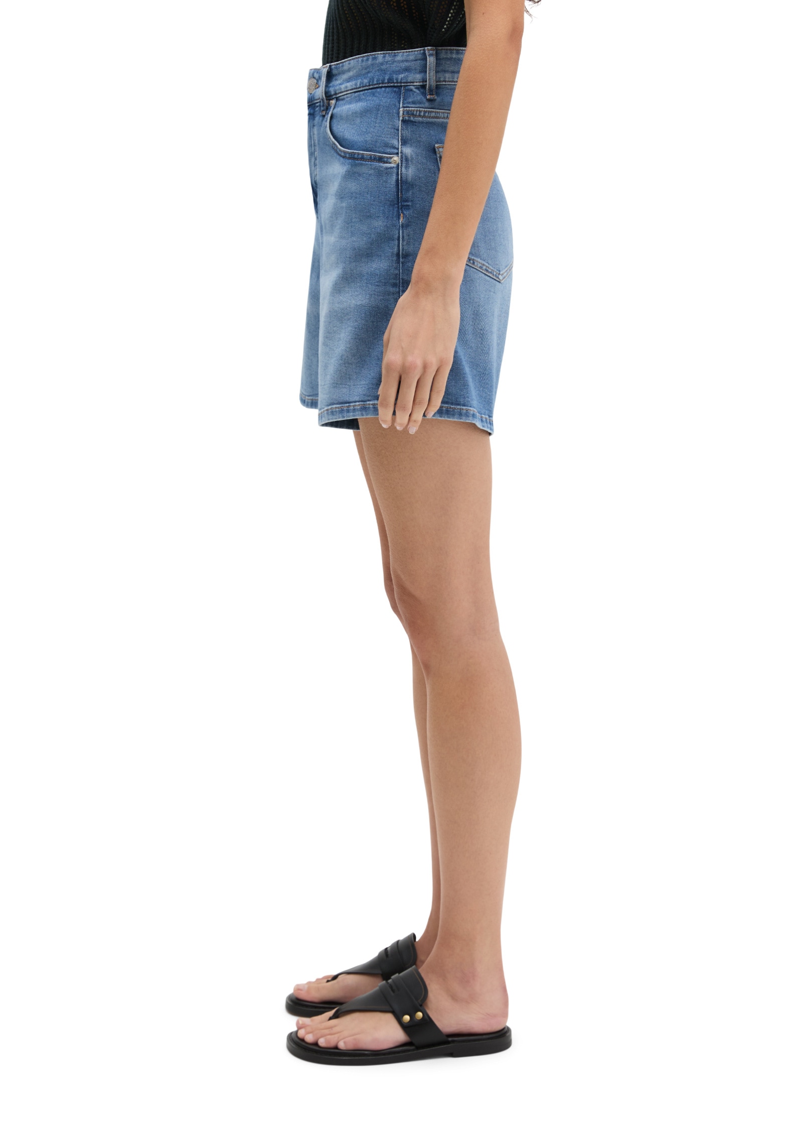 Marc O'Polo Shorts »aus weichem Organic Cotton-Lyocell-Stretch«