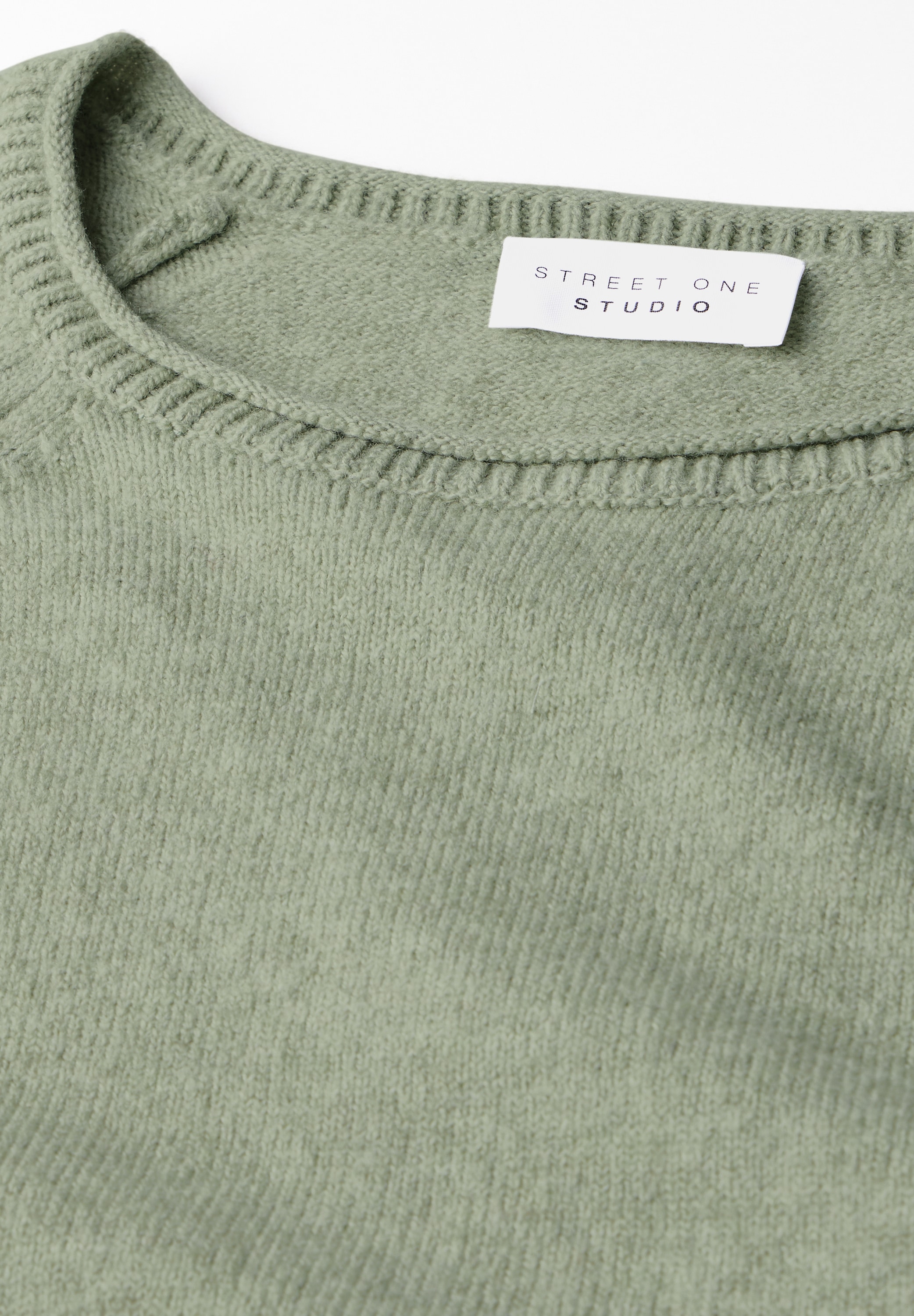 STREET ONE STUDIO Strickpullover, aus softem Materialmix