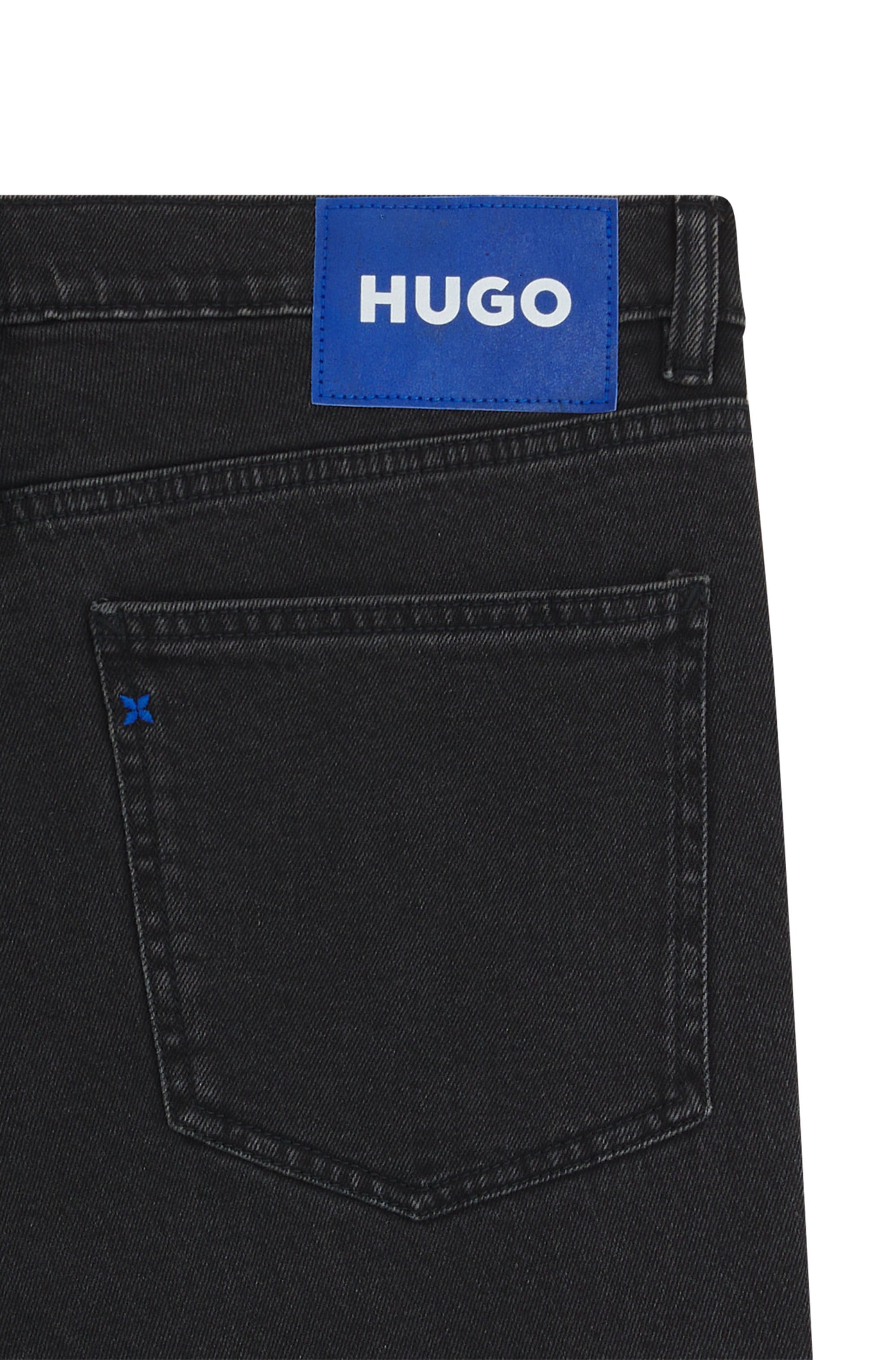 HUGO Blue Slim-fit-Jeans »Zane«, mit angesetztem Bund