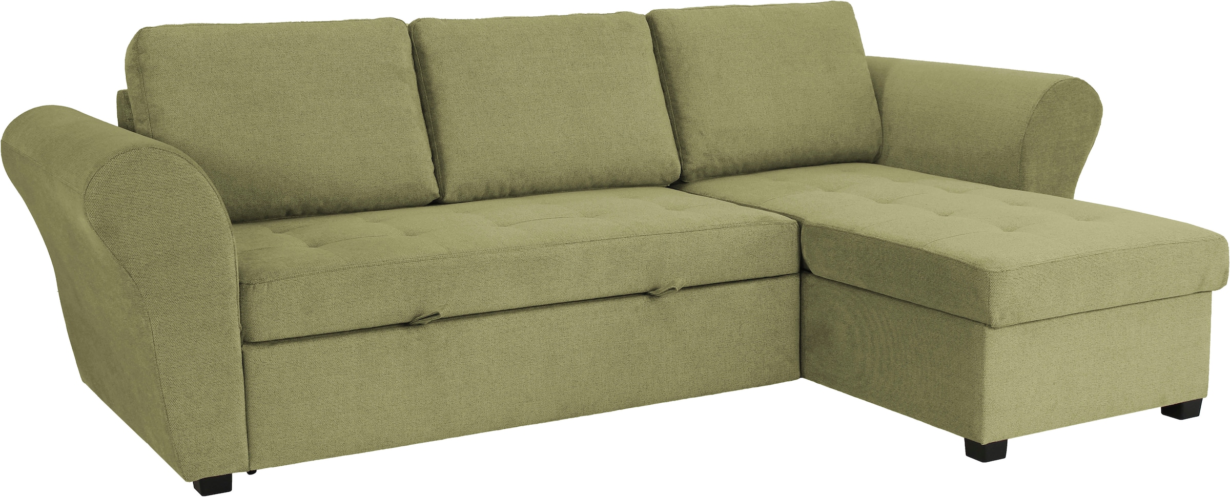 Trends by HG Ecksofa »LASSE, L-Form«, (2 St.), inkl. Schlaffunktion & Bettkasten