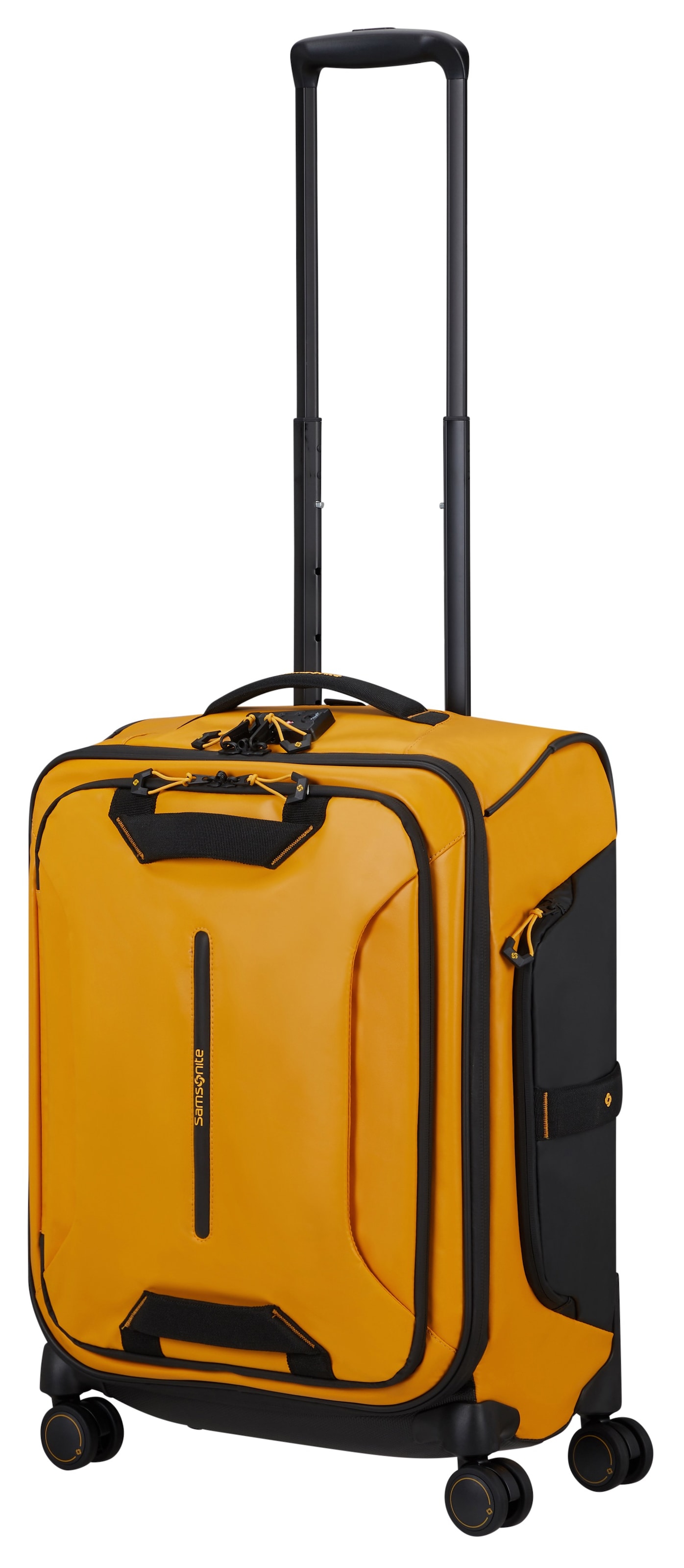 Samsonite Weichgepäck-Trolley »ECODIVER 55«, 4 St. Rollen, Handgepäck Koffer Reisegepäck Weichgepäck-Koffer Fronttasche