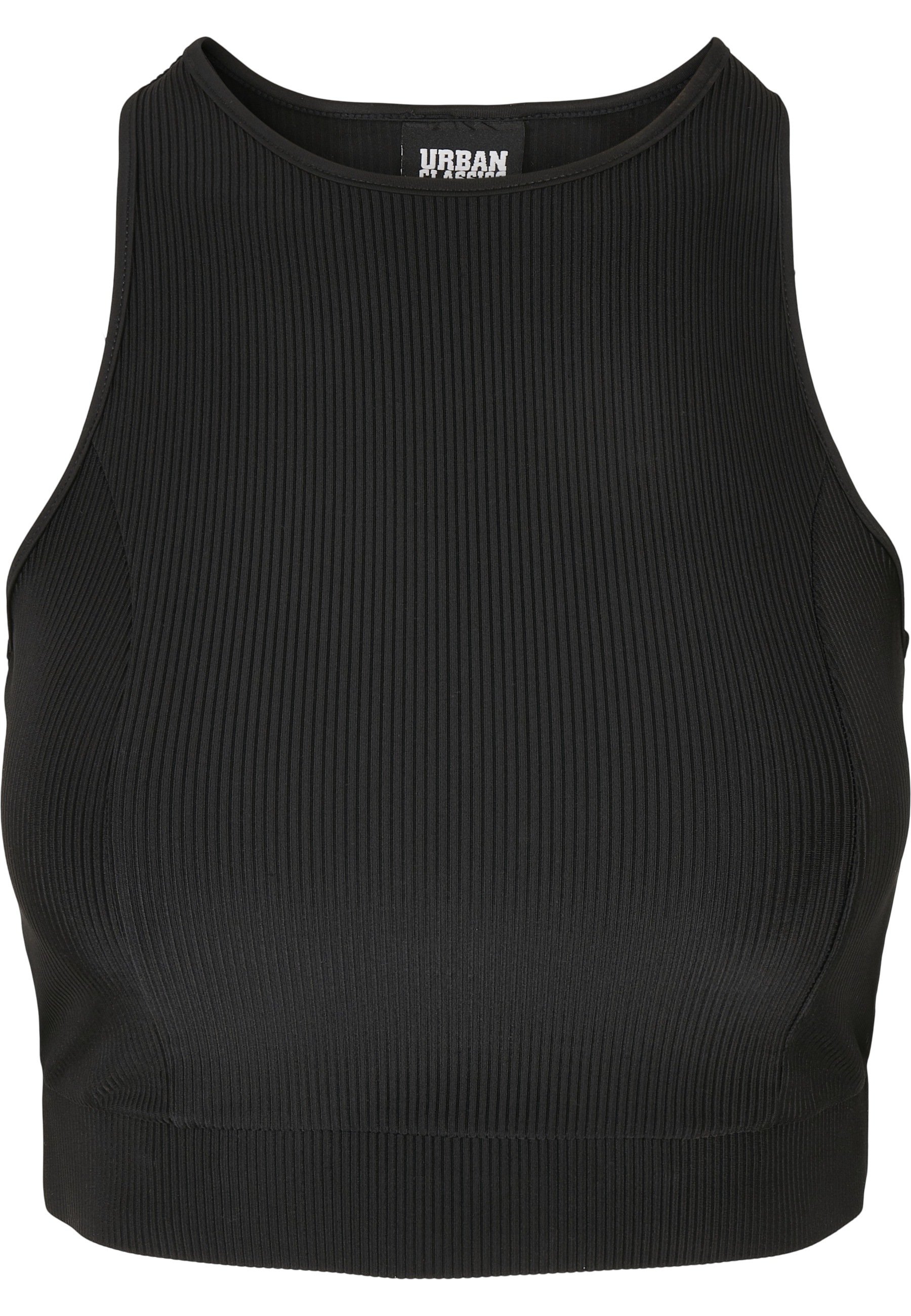 URBAN CLASSICS Bralette "Urban Classics Damen Ladies Cropped Shiny Rib Top"
