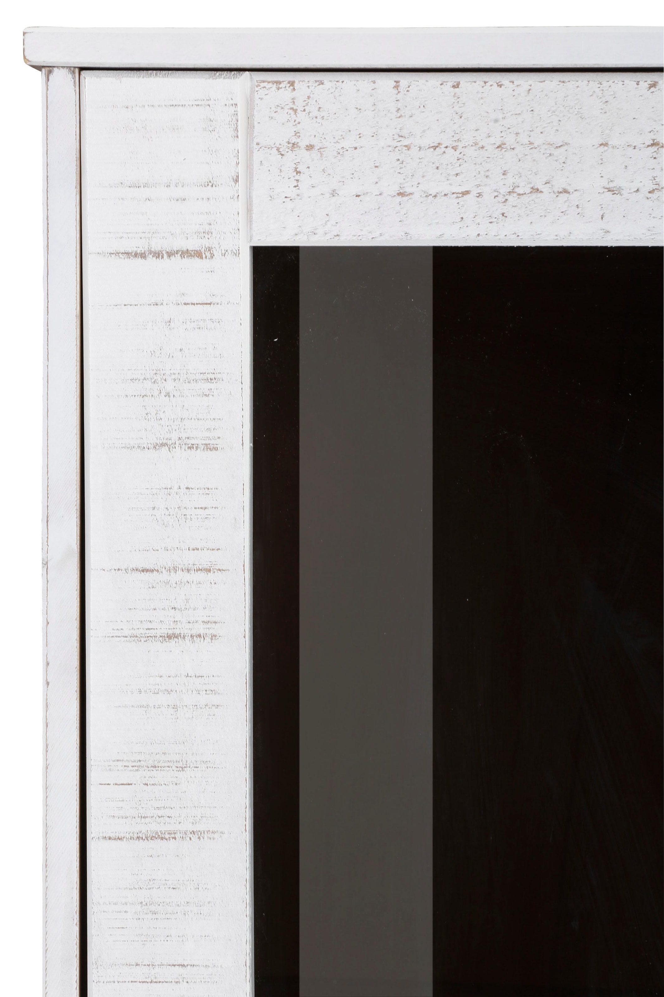 Home affaire Vitrine »Freya«, aus massivem Kiefernholz, mit quadratischen  Rohrbeinen, Breite 91 cm | BAUR