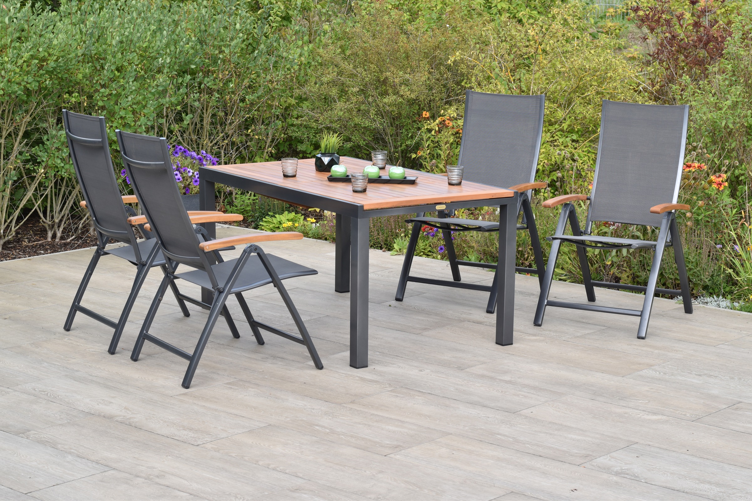 MERXX Garten-Essgruppe ""Toblino"" Set, 5-fach verstellbare Rückenlehne, pu günstig online kaufen