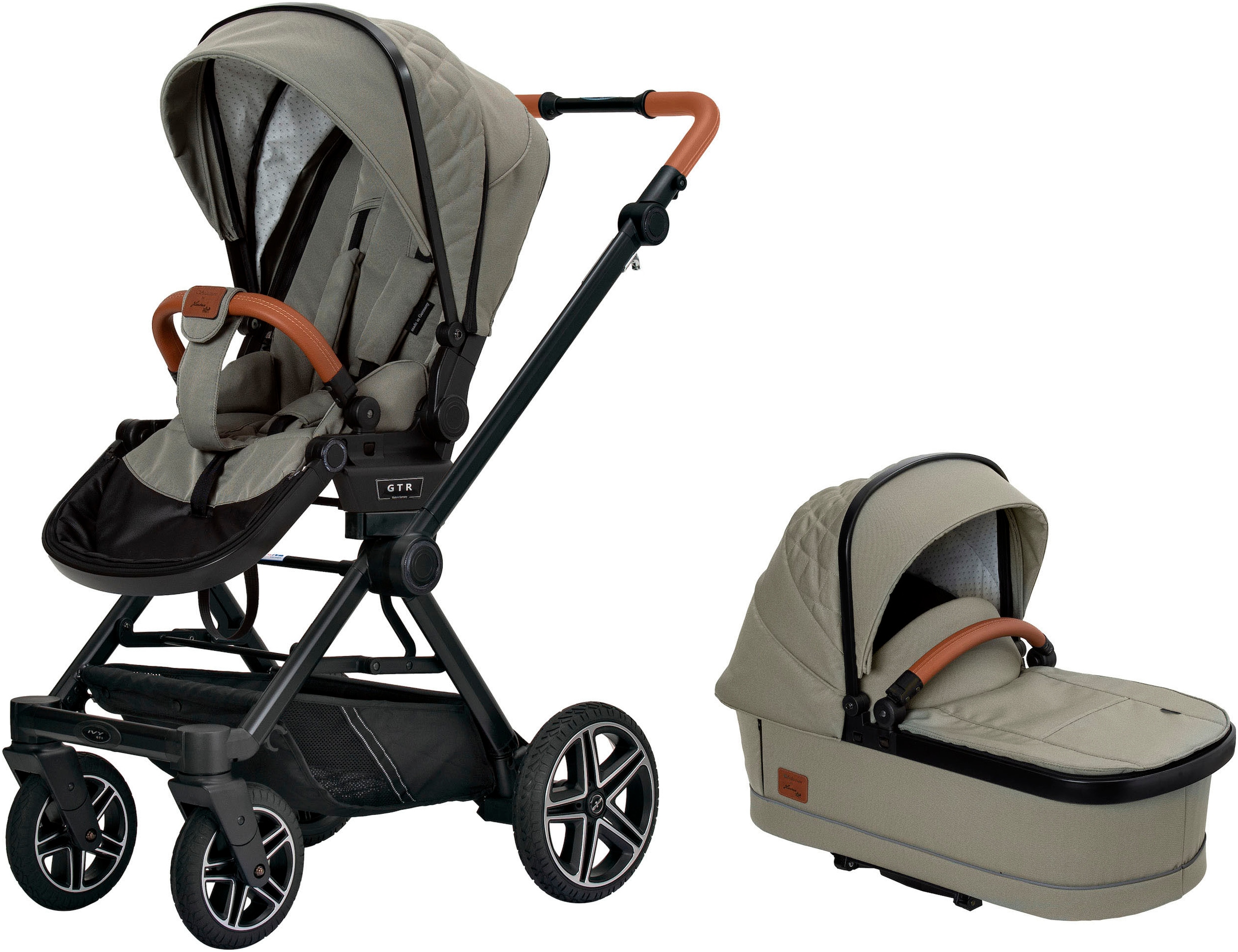 Hartan Kombi-Kinderwagen »Ivy GTR Falttasche«, Made in Germany