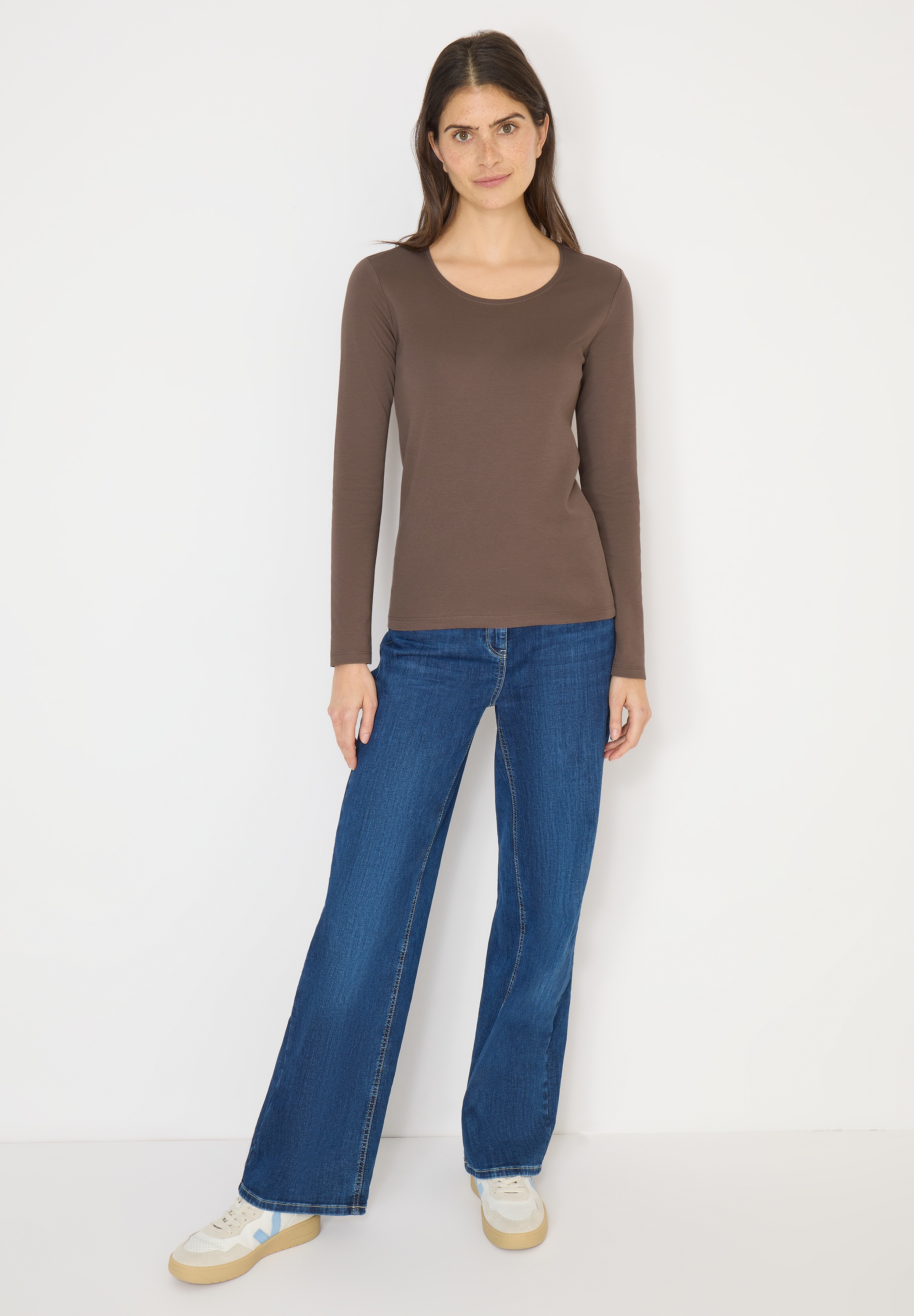 Thumbnail - Cecil Langarmshirt Basic